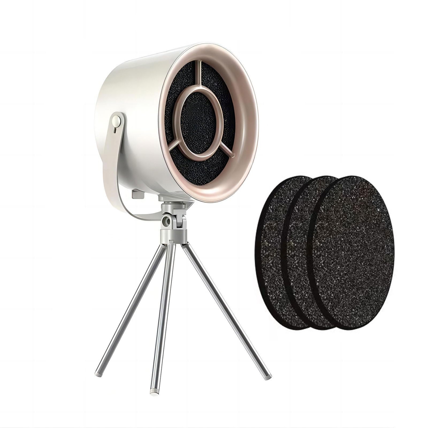 Hotte de cuisinière portative, petite hotte de cuisinière de table avec filtre, idéale pour la cuisson de VR et de Hot Pot