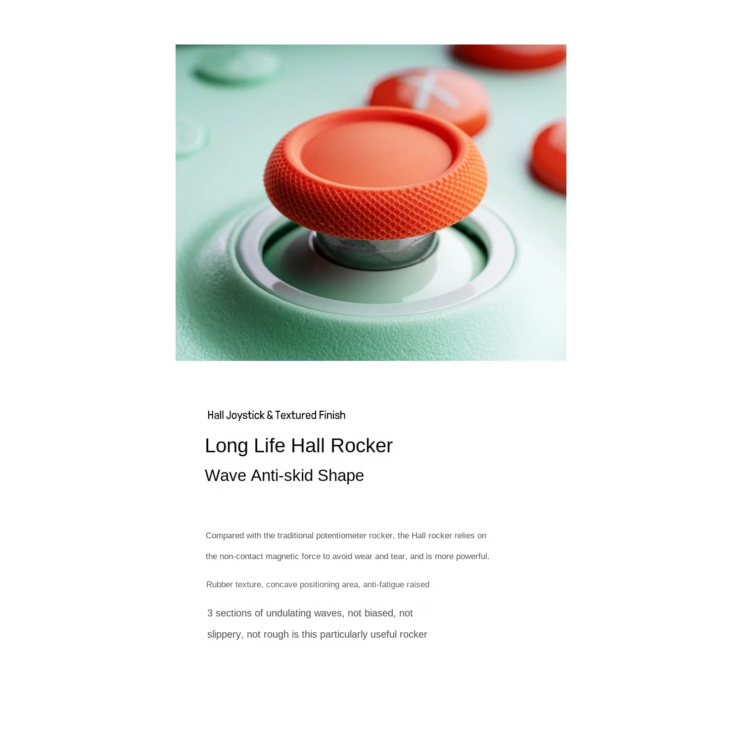 Manette avec fil Orion Youth Edition 2ᵉ Generation de 8Bitdo pour ordinateur Android, manche à balai à effet Hall et gâchette - Violet