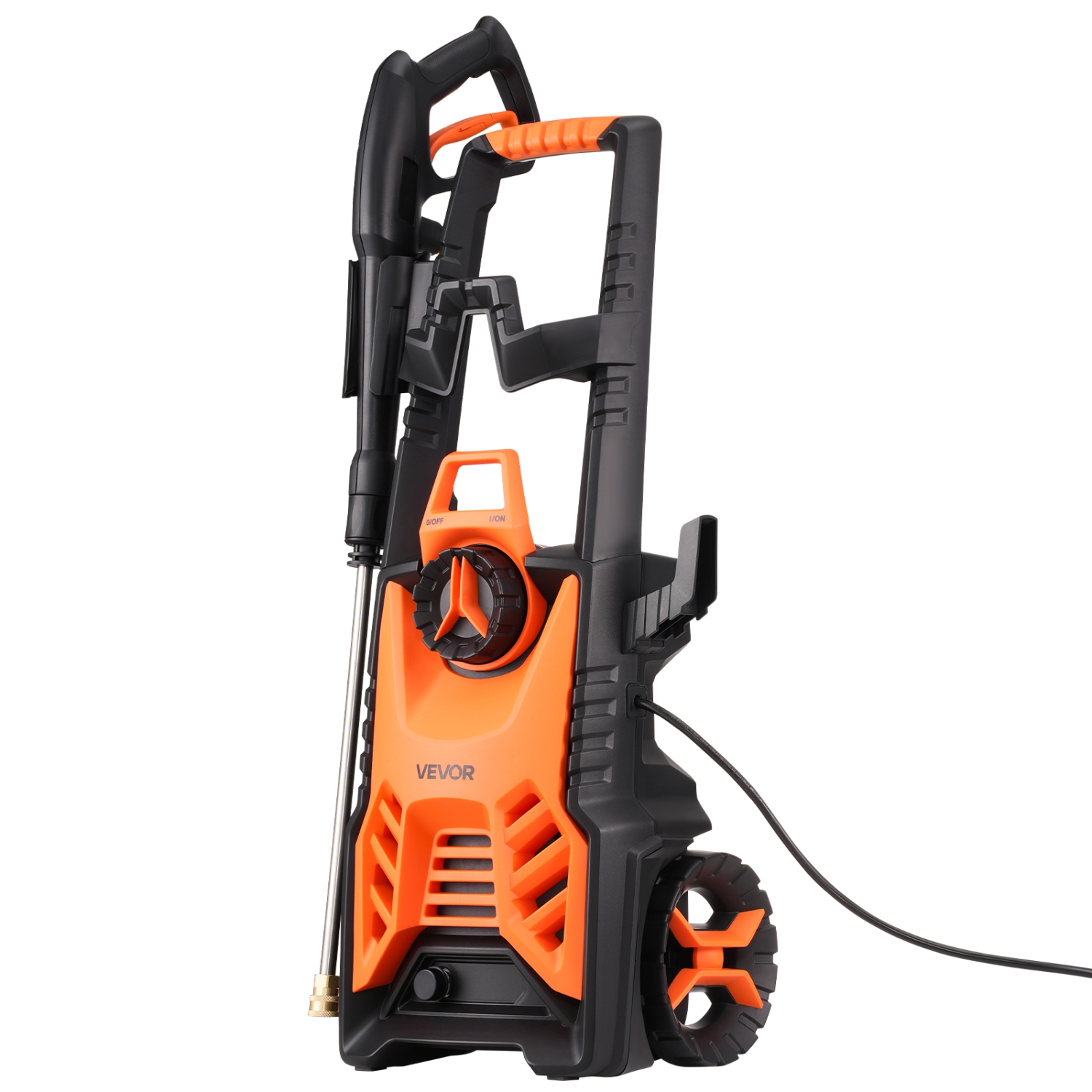VEVOR 4500 PSI and 3.2 GPM Max Electric Pressure Washer, High Power Pressure Cleaning Machine with 4 Quick Connect Nozzles and a Foam Cannon, Ideal