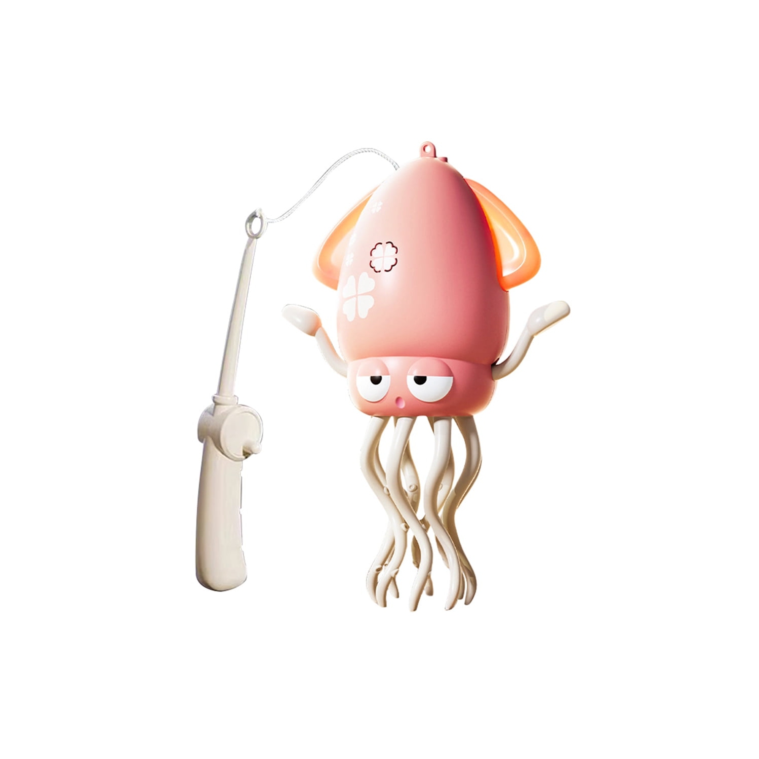 Stress relief dancing octopus robot toy - obstacle avoidance and sliding, encourages crawling, dynamic sound and light, simulated fishing, children's