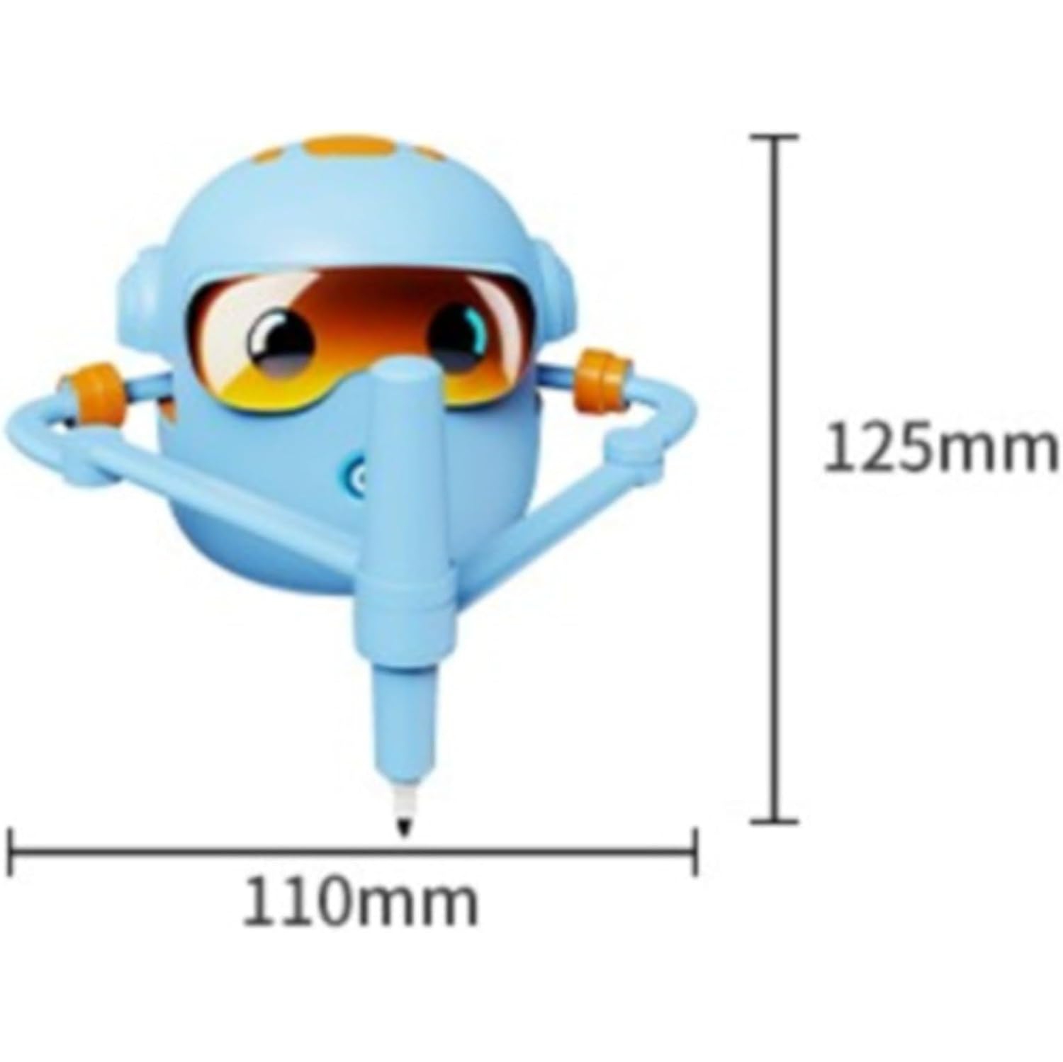 Children's interactive painting robot - creative educational toy with painting cards, smart early childhood education machine for children aged 4 to