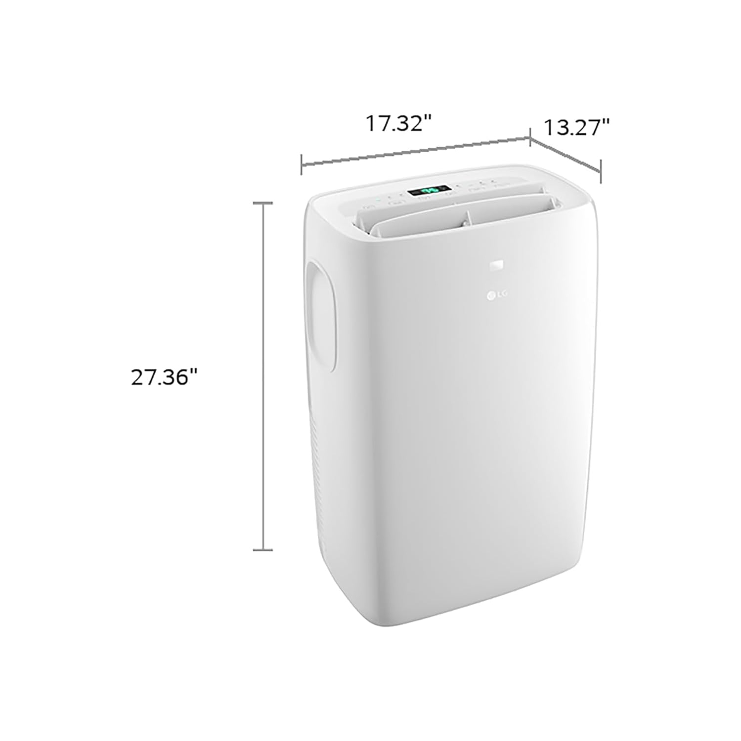 LG – Climatiseur portatif 7000 BTU, 115 V, refroidit 300 pi2,