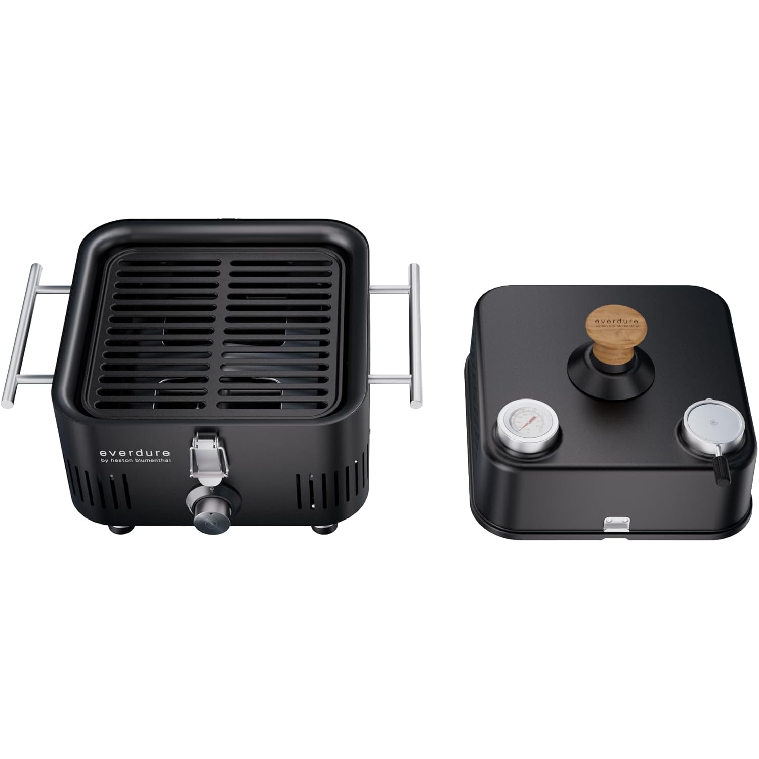 Barbecue portatif au gaz propane CUBE Proflame 360 d'Everdure