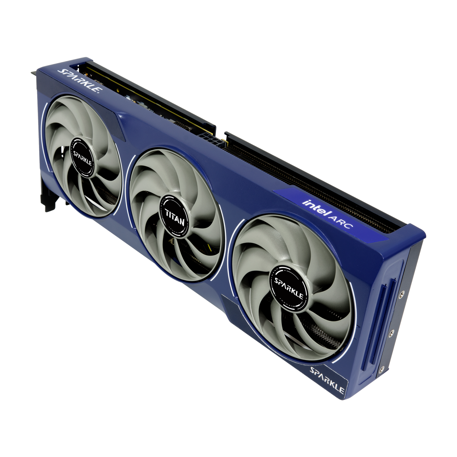 SPARKLE Intel Arc B580 TITAN OC, 12GB GDDR6, 192bits TORN Cooling 2.0, Axial Fan, Breathing Light, Metal Backplate, SB580T-12GOC