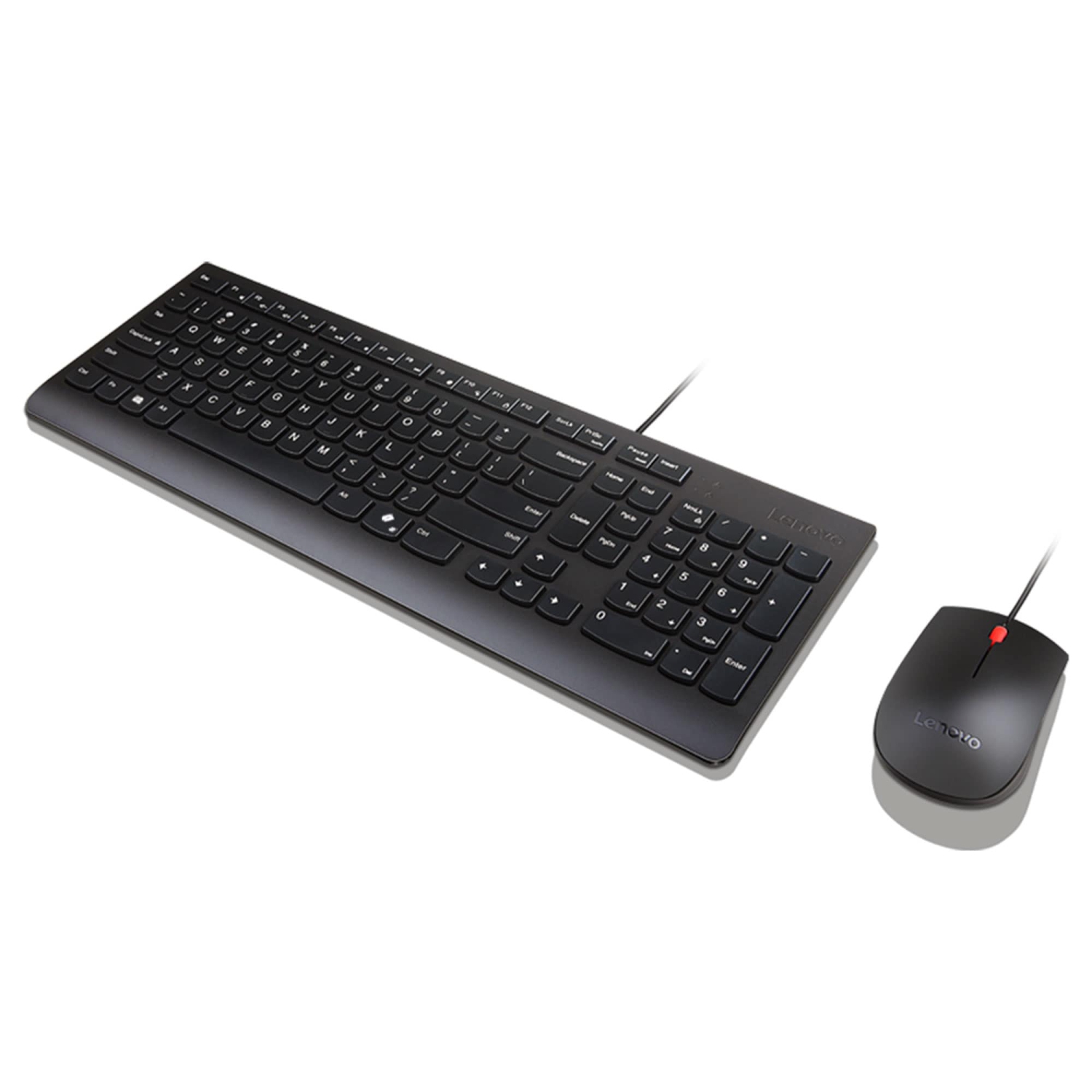 Lenovo Essential Wired Keyboard & Mouse Combo AI - US English