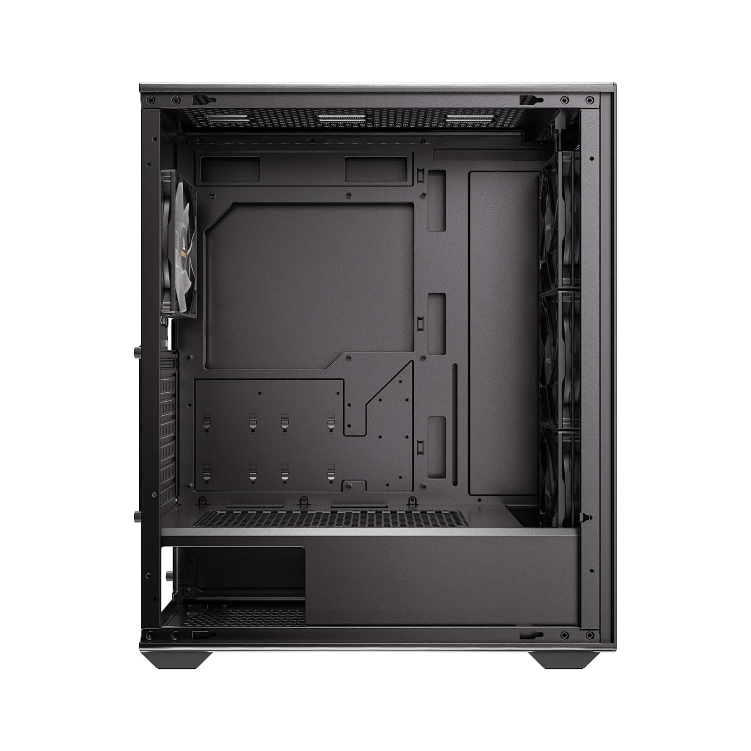 Antec – Boîtier ARGB AX85, tour mi-haute, ATX, M-ATX, ITX 4 ventilateurs ARGB 120&nbsp;mm, sans source, noirs