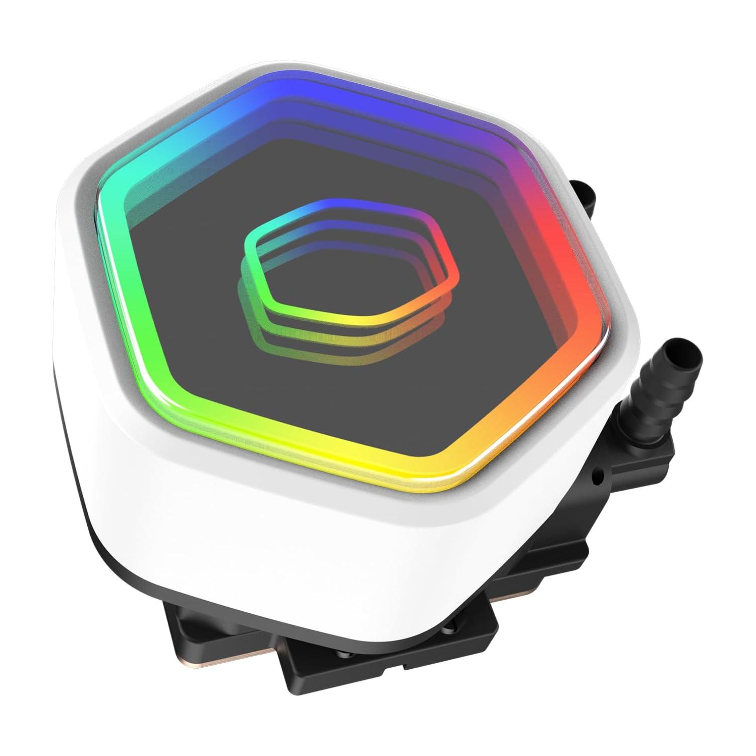 Refroidisseur liquide tout-en-un MasterLiquid 240&nbsp;L Core II ARGB de Cooler Master (MLW-D24M-A18PA-RW)