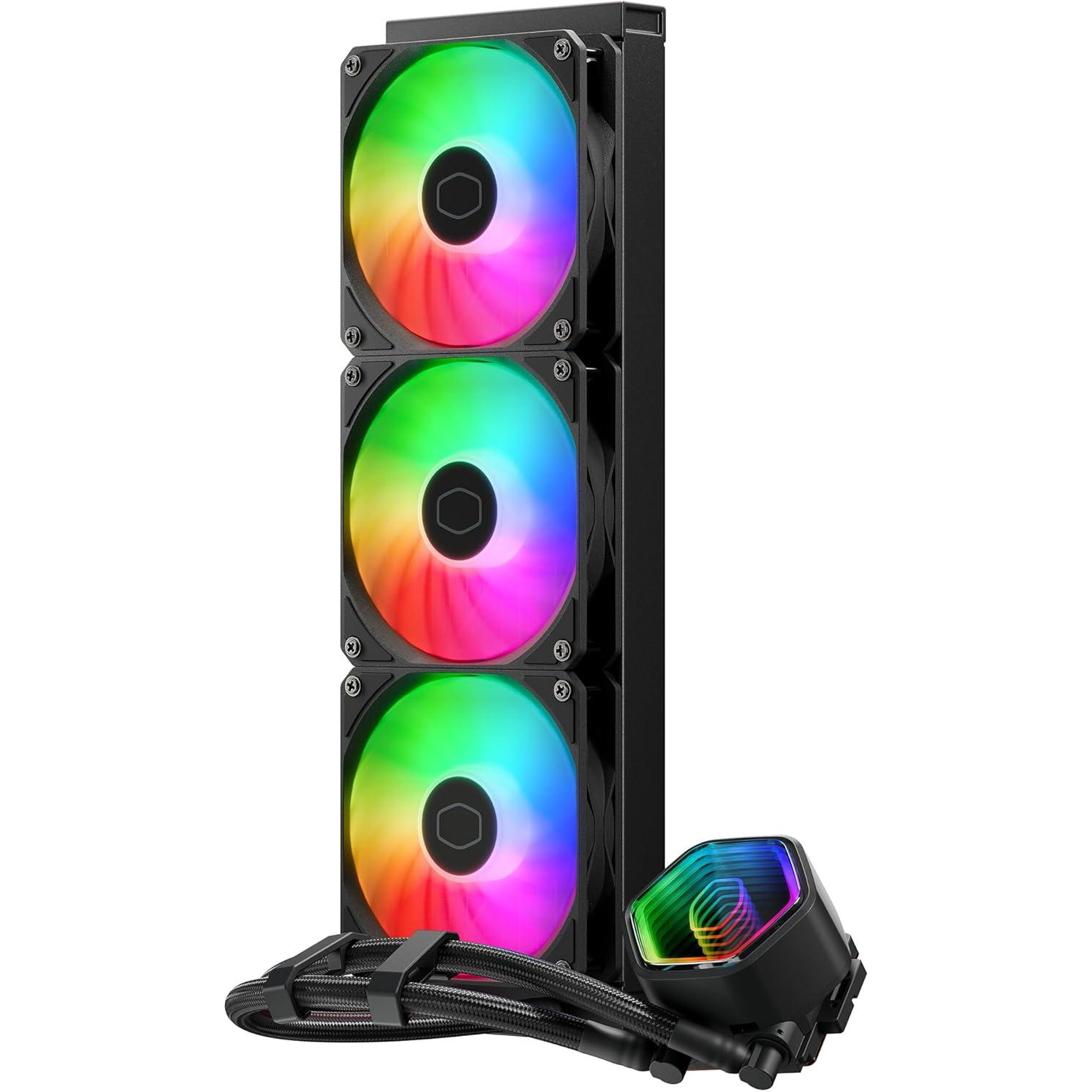Refroidisseur liquide tout-en-un MasterLiquid 360 Core II ARGB de Cooler Master (MLW-D36M-A18PA-R1)