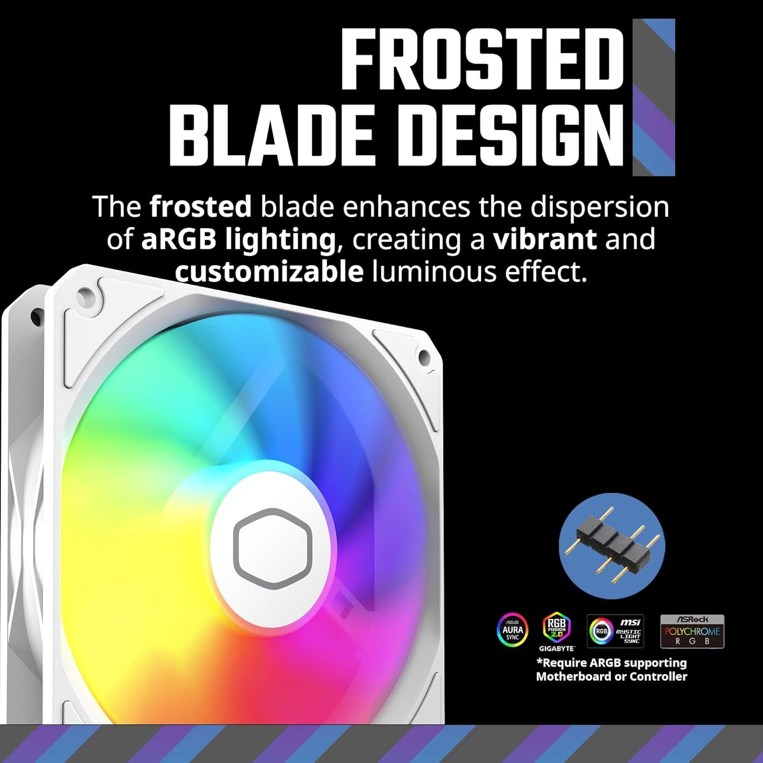 Refroidisseur liquide tout-en-un MasterLiquid 360 Core II ARGB de Cooler Master (MLW-D36M-A18PA-RW)