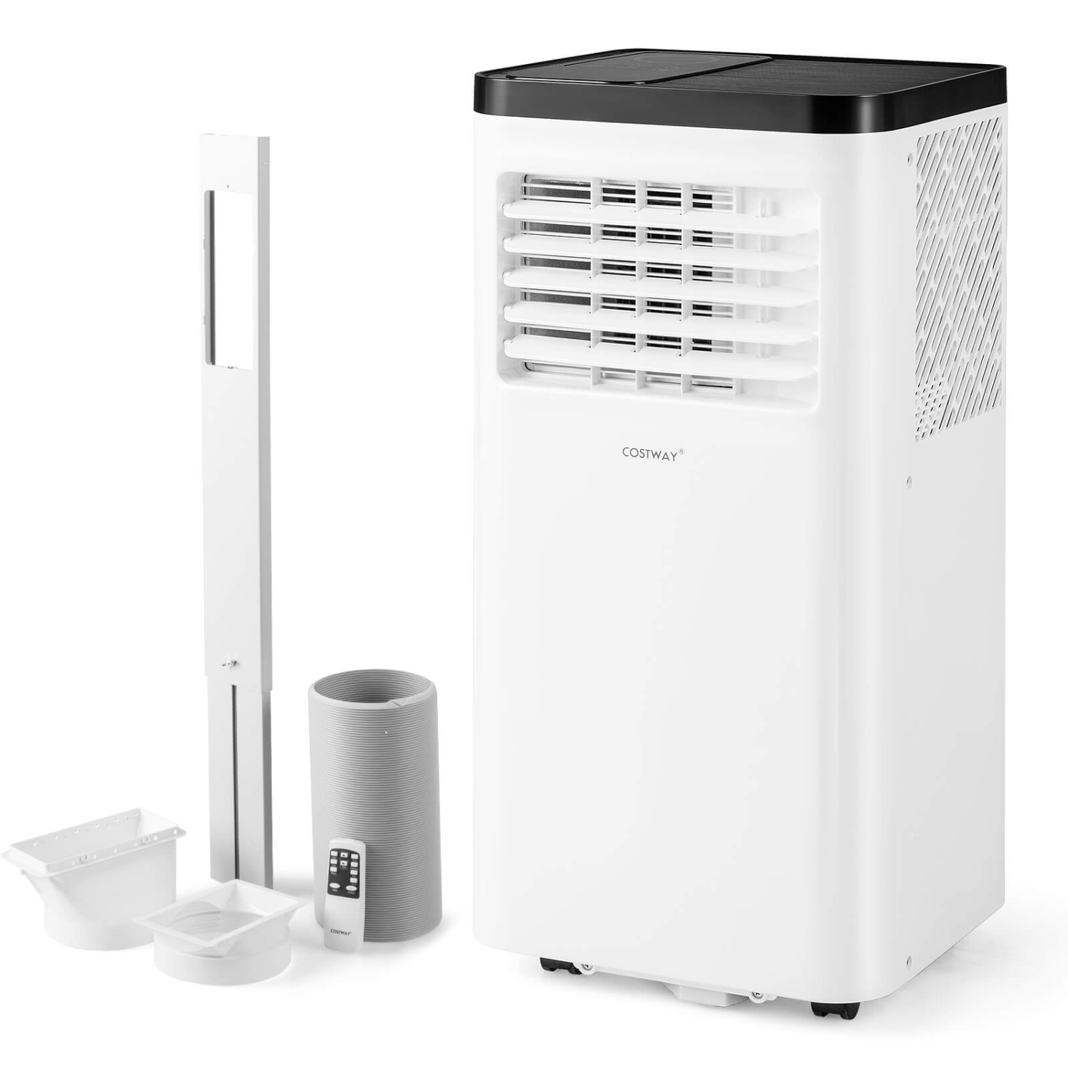 Costway 8000/10000 BTU Portable Air Conditioner with Fan and Dehumidifier Remote Control