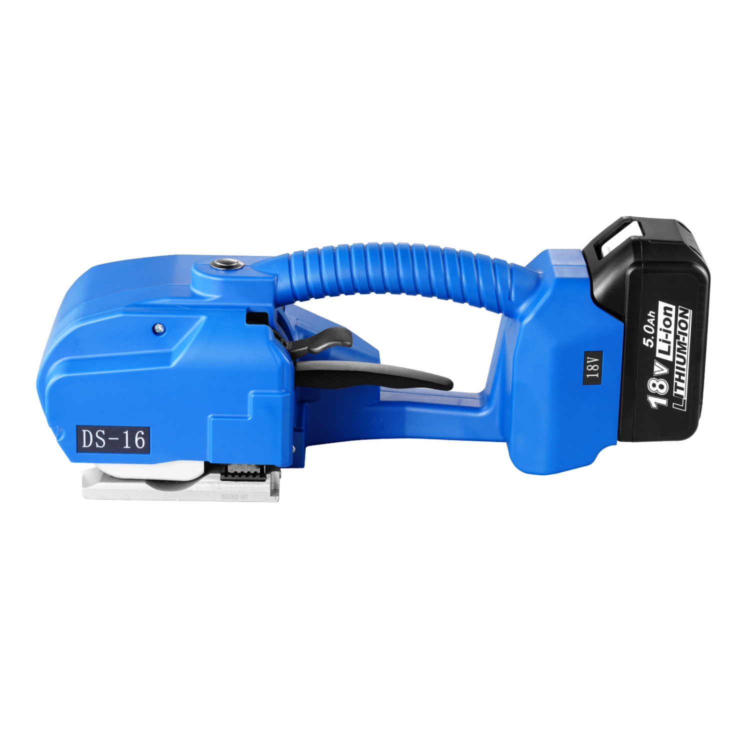 VEVOR 0.35"-0.63" Electric Strapping Machine, Portable Electric Banding Tool with Digital Display, 2 x 5000mAh Battery Powered Automatic Strapping