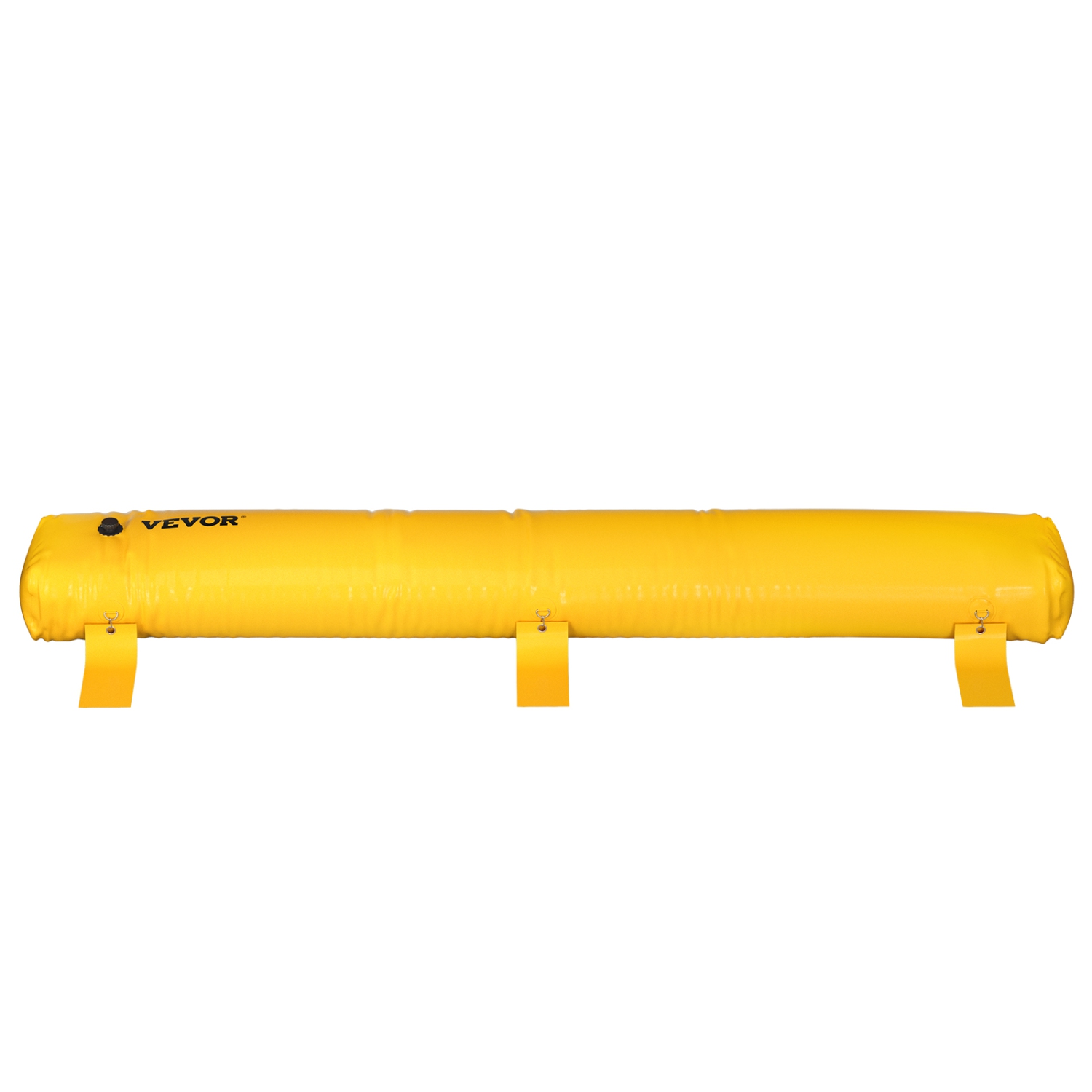 VEVOR 12ft L x 12 in H Flood Barrier, Sandbag Alternative, for Flooding with Great Waterproof Effect, Reusable PVC Water Diversion Tubes, Flood
