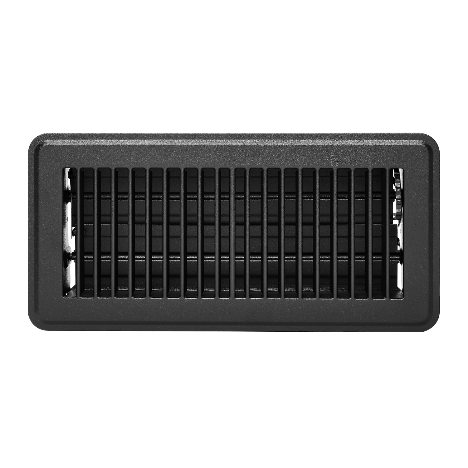 VEVOR 4 x 10 Inch Floor Registers, 12-Pack Vent Grilles, HAVC Heavy-Duty Walkable Iron Floor Vents, Easily Adjustable Rust-Proof Air Vents Deflector