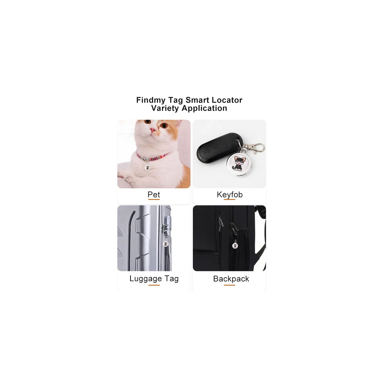 Global Smart Locator - Convient pour les téléphones mobiles Apple Recherche précise - Famille personnes âgées, objets de valeur, bagages, Bluetooth