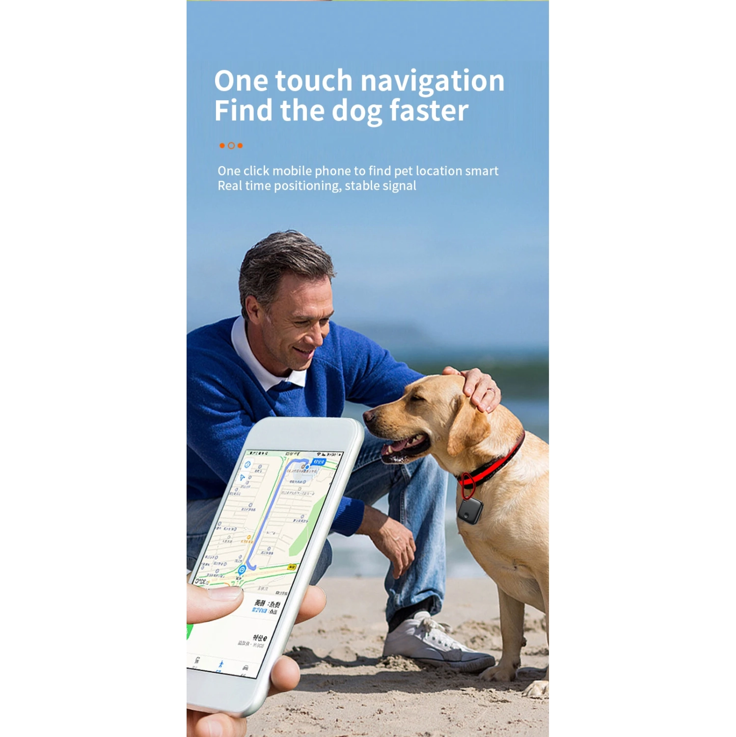 Global Smart Locator - Convient pour Apple mobile téléphone recherche précise - Famille personnes âgées, objets de valeur, bagages, clés, voiture