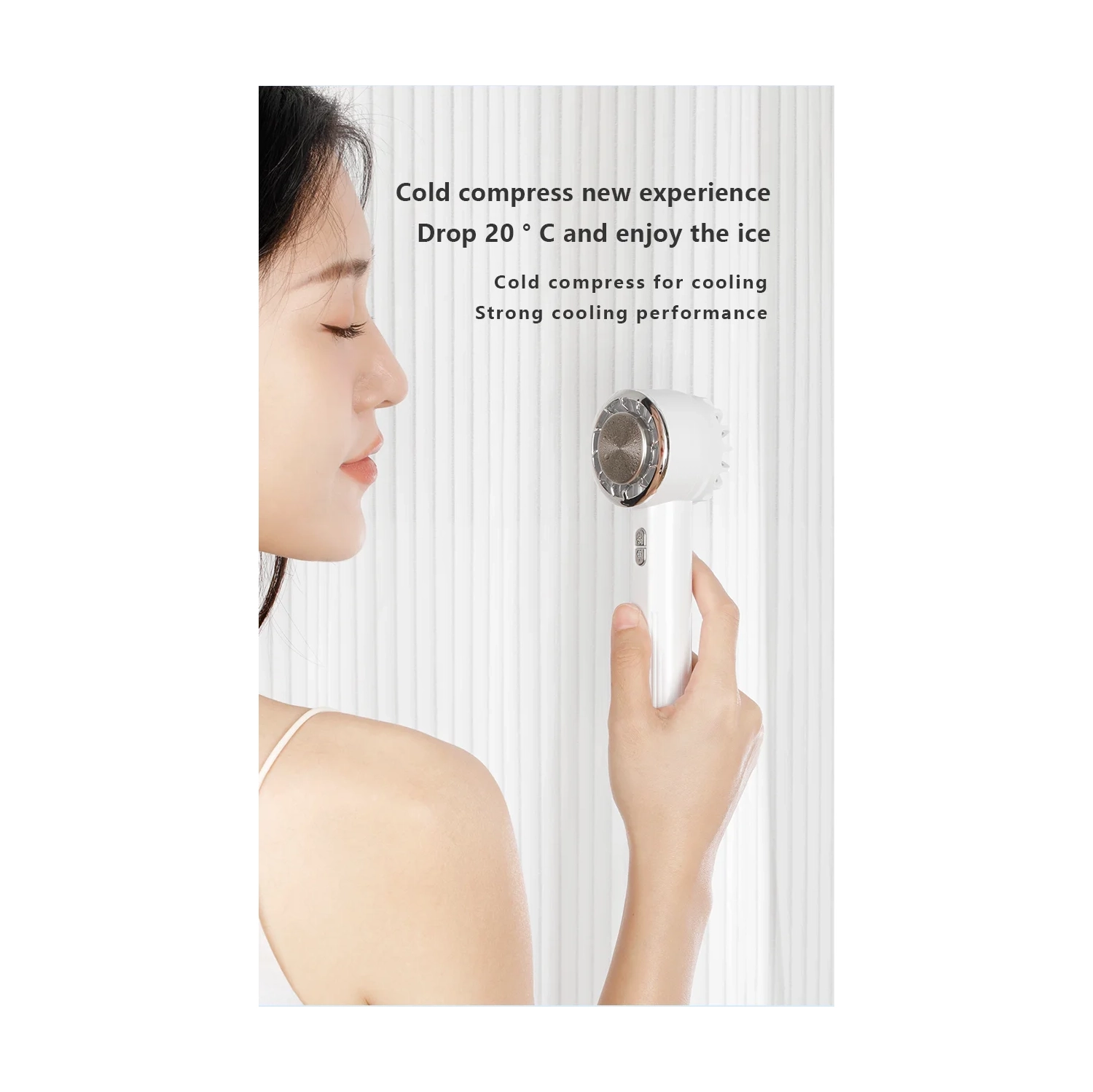 Nouveau ventilateur de refroidissement portatif à semi-conducteur ICE chargement USB ordinateur de bureau portable haute vitesse petit moteur sans