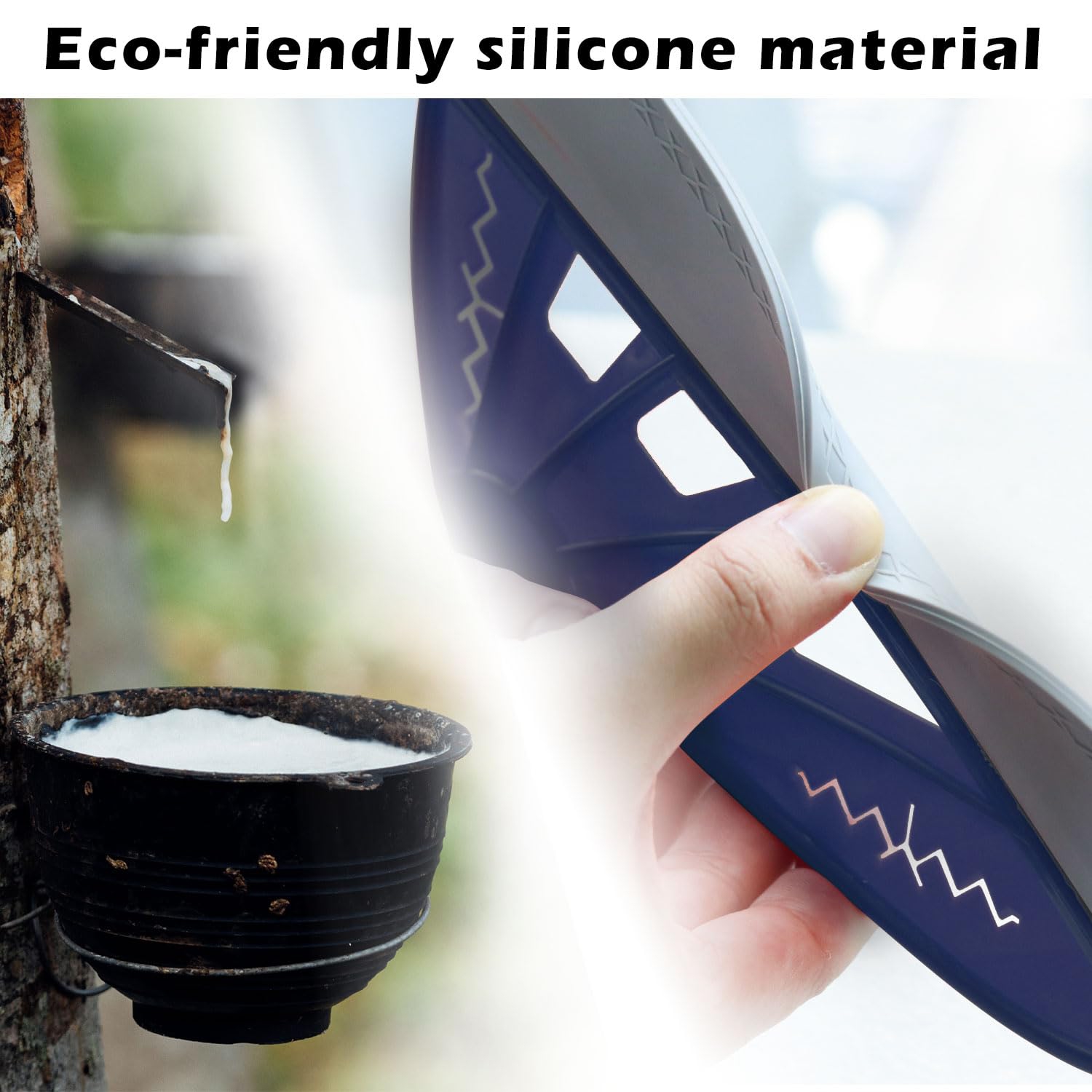 Balai en silicone, balai en caoutchouc multifonctionnel amovible pour nettoyer les planchers et les salles de bain