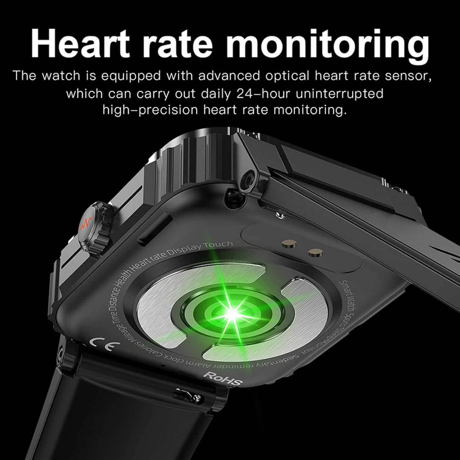 1.92" high-end touchscreen smartwatch - Bluetooth calling, health monitoring, IP68 waterproof, ideal gift for men/women - compatible with