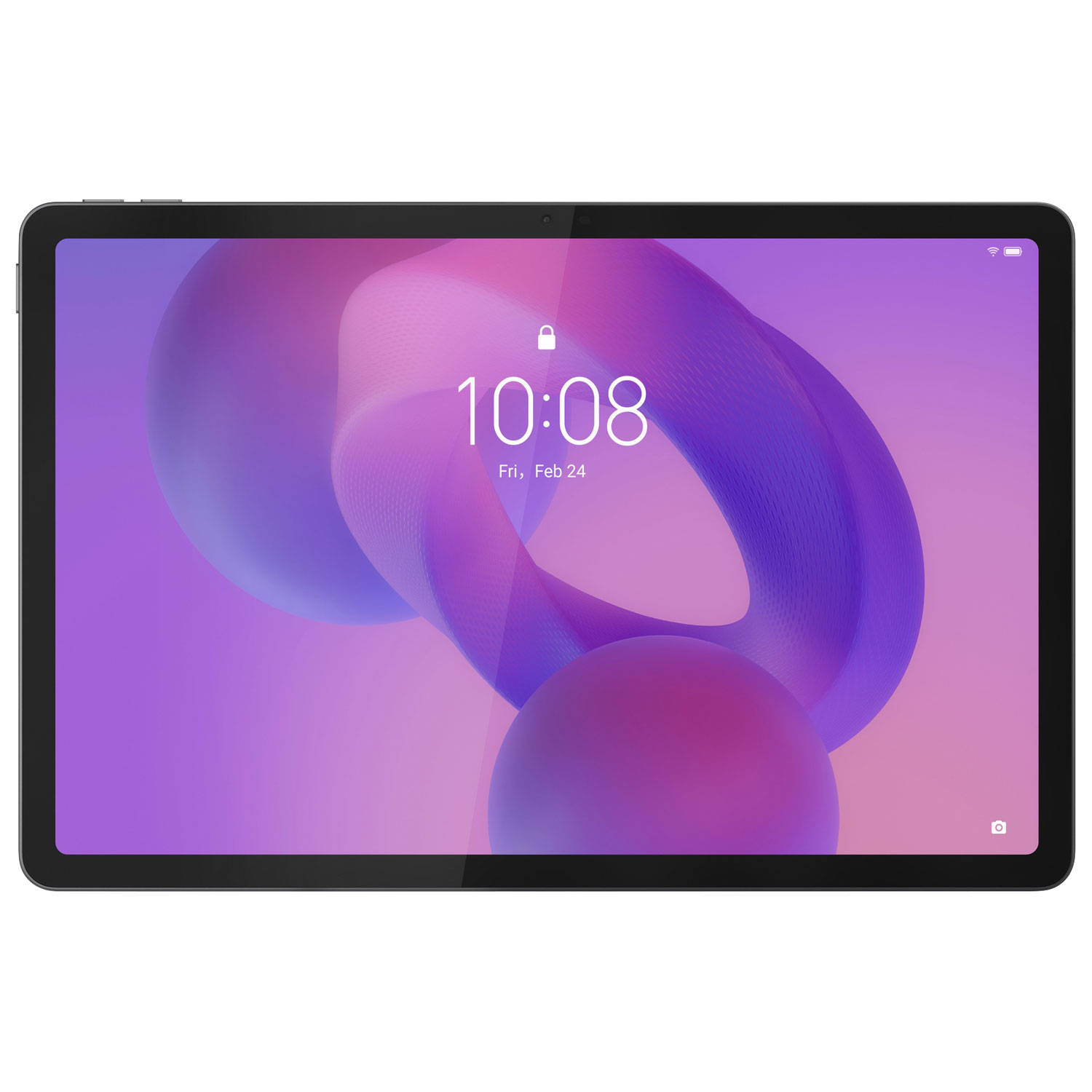 Tablette Idea Tab 11 po 128 Go Android 15 de Lenovo à processeur 8 coeurs Dimensity 6300 de MediaTek - Gris luna