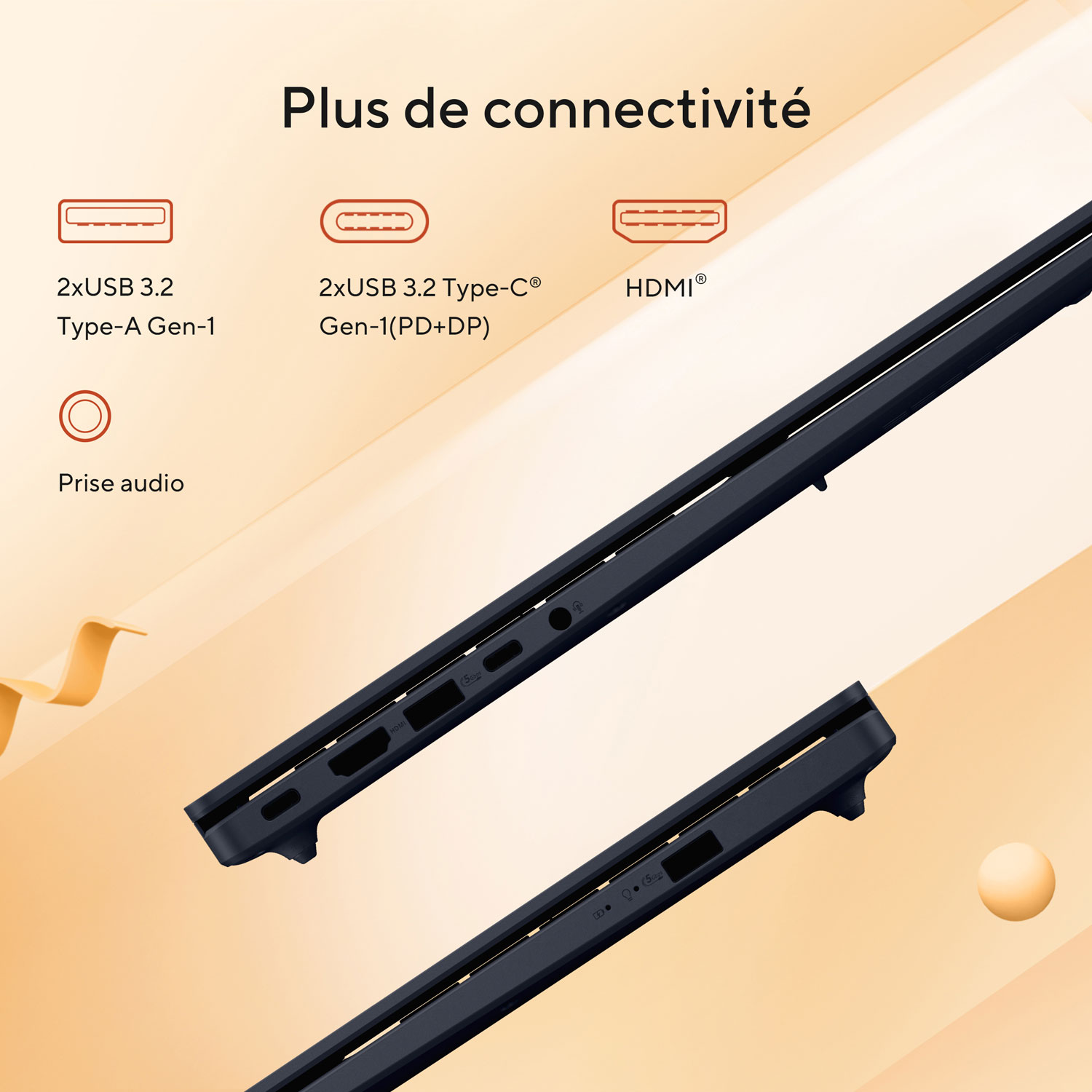 Portable de 16 po Vivobook Copilot+ PC d'ASUS - Bleu calme