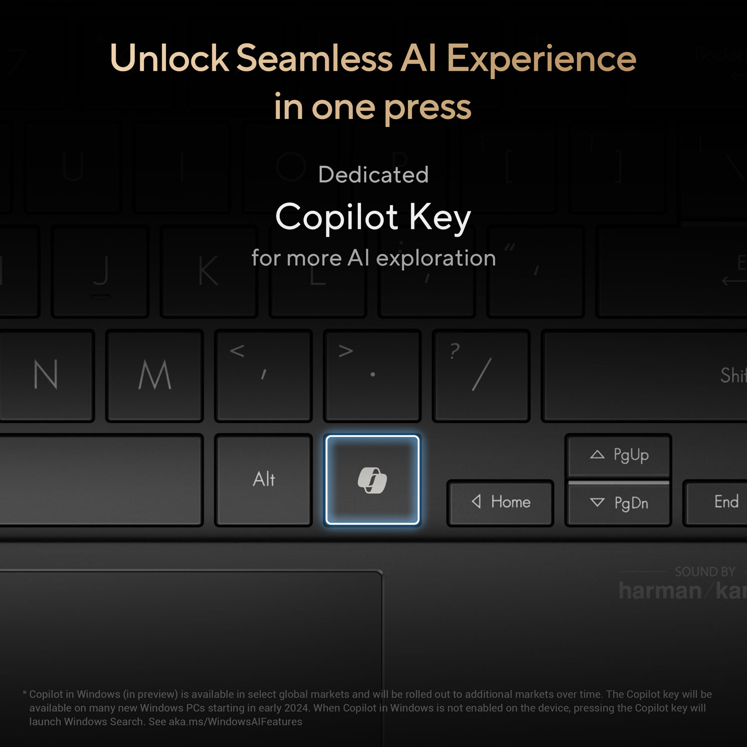 Portable Vivobook Copilot+ PC de 16 po d'ASUS - Bleu calme