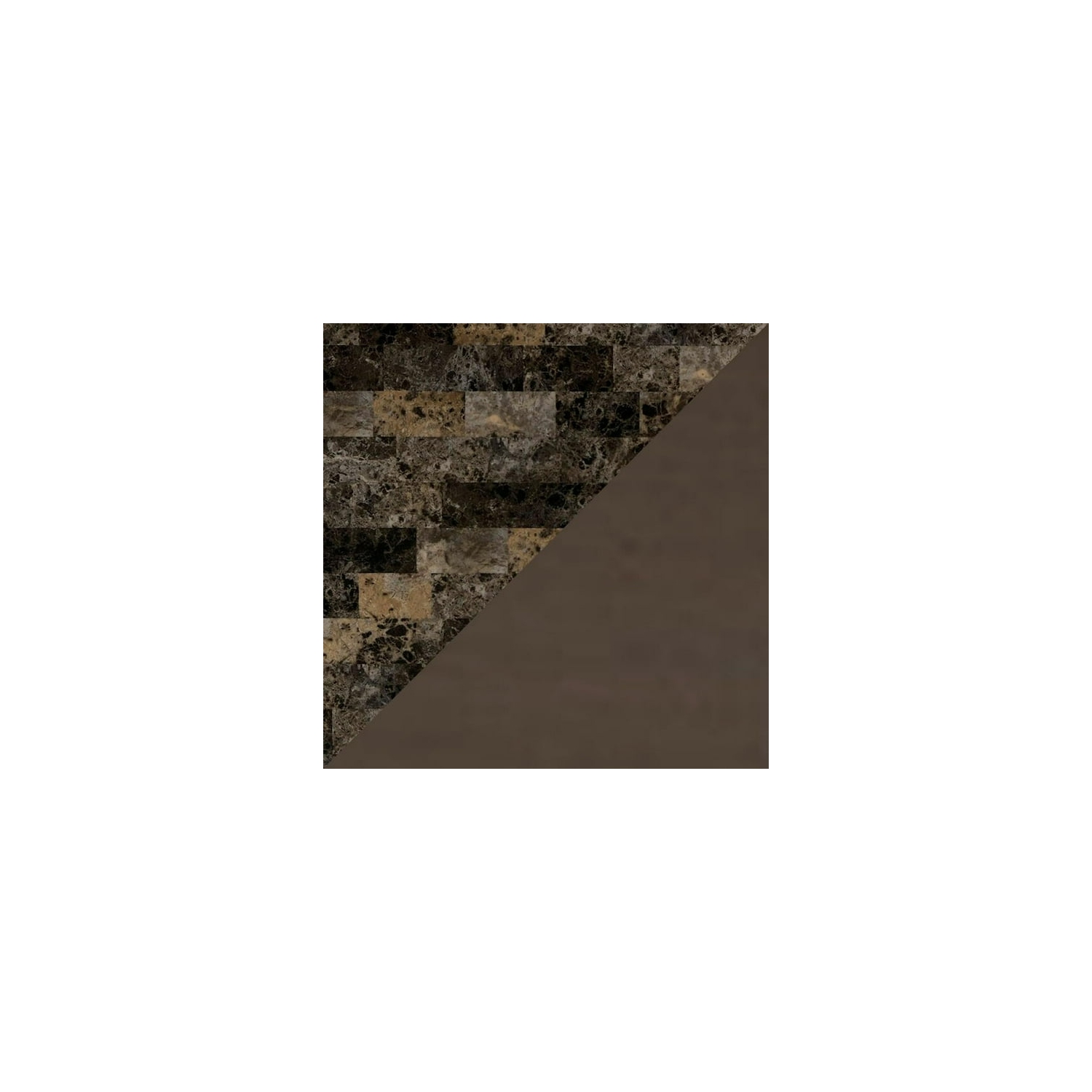 Cosmic Homes 7-Piece Brandon Dining Table Set for 6 – Black & Brown, Wooden Kitchen Table with Faux Leather Chairs