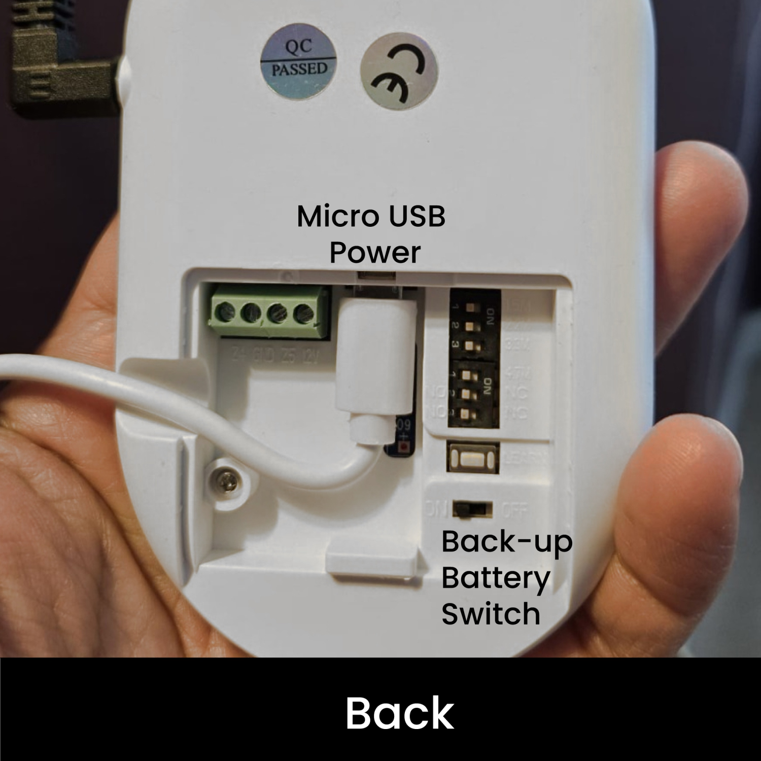 OSI Gen 2 Signal Repeater: Wireless Signal Repeater Amplifier for Wireless Alarm System Easy to Install, for contact sensor, motion sensor