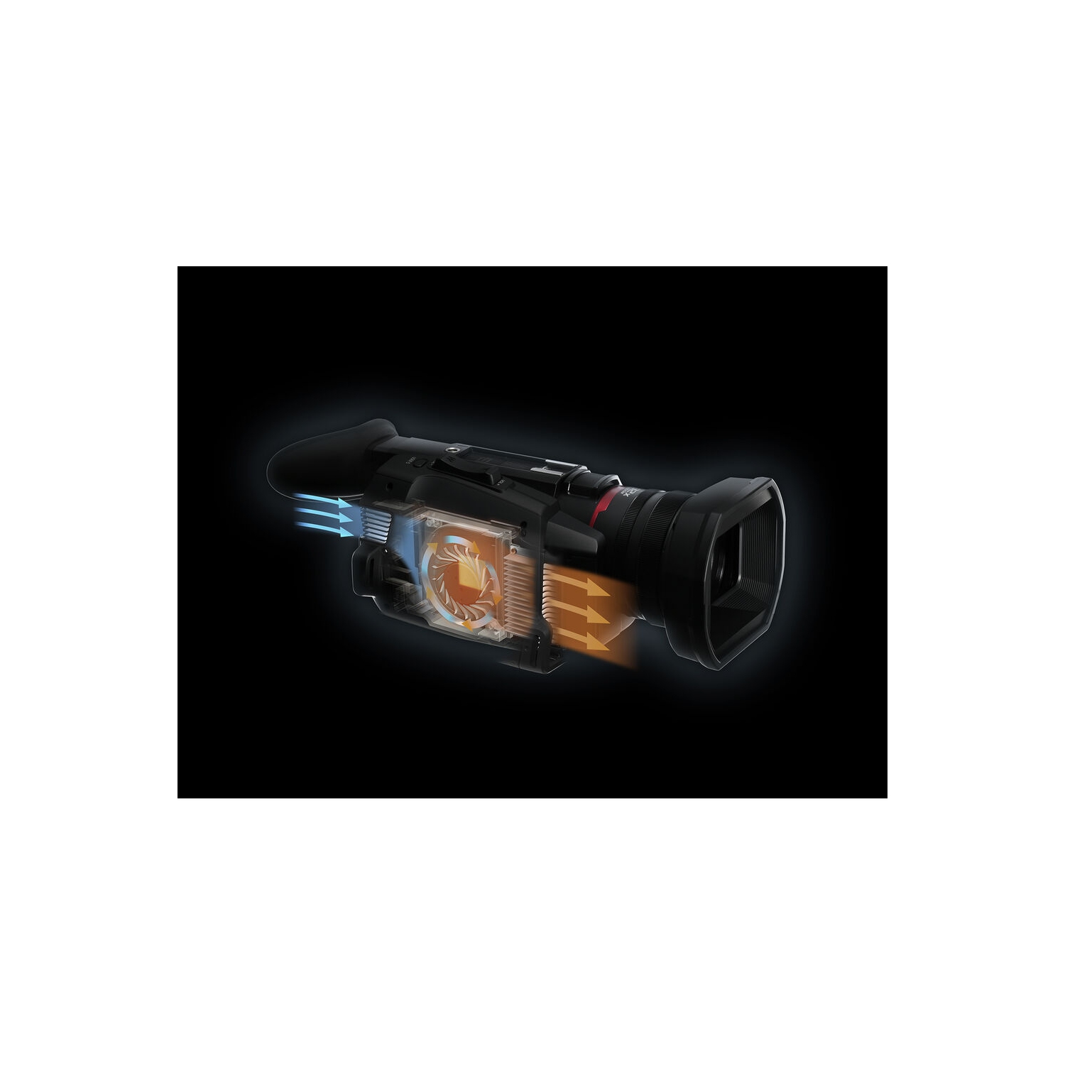 Panasonic HC-X1600 UHD 4K HDMI Lightweight Compact Camcorder with 24x Zoom + Mic - Bundle