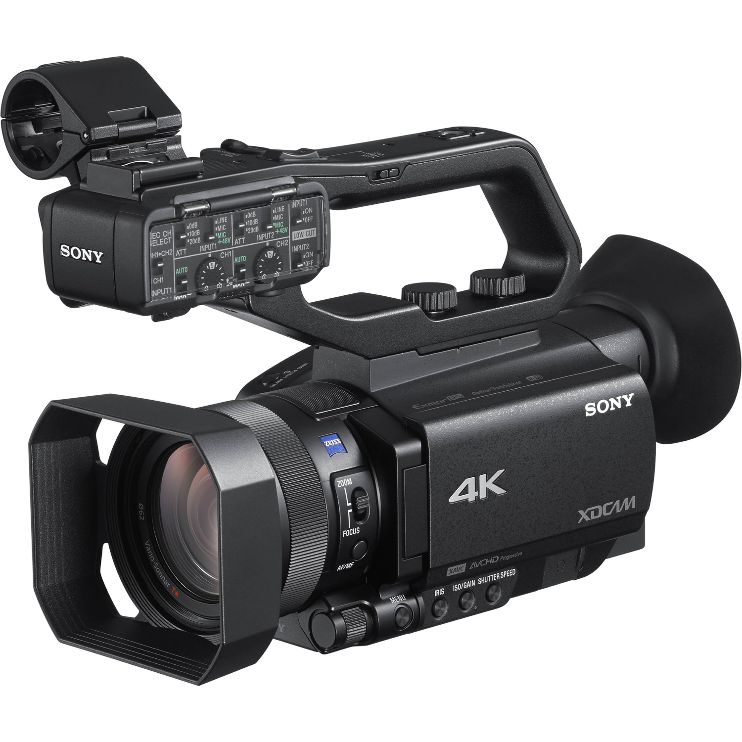 Open Box - Sony PXW-Z90V 4K HDR XDCAM with Fast Hybrid AF + NP-FV70 Replacement Lithium Ion Battery + 32GB SDHC Class 10 Memory Card + More