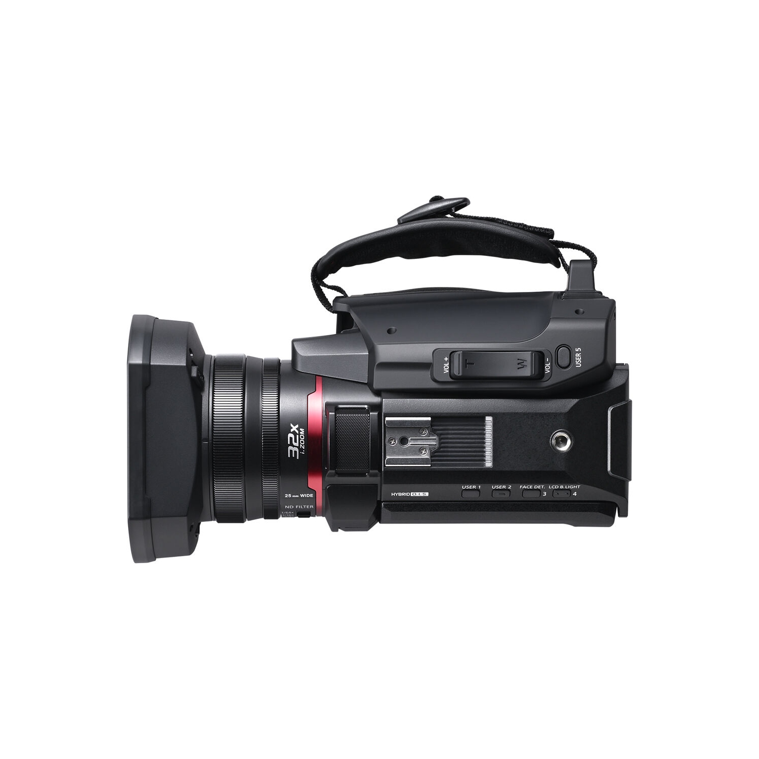 Panasonic HC-X1200 UHD 4K HDMI Lightweight Compact Camcorder with 24x Zoom + Mic - Bundle