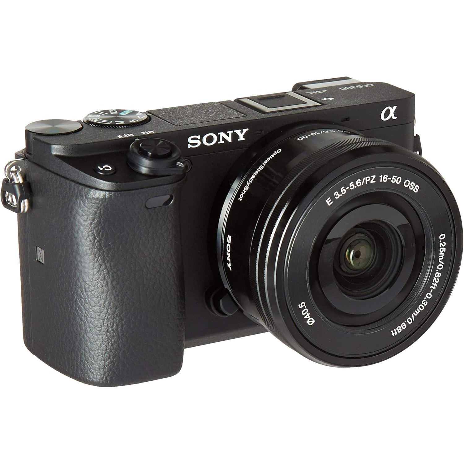 Refurbished - Sony Alpha a6300 Mirrorless Camera Interchangeable Lens Digital Camera with 16-50mm Power Zoom Lens - E Mount Compatible