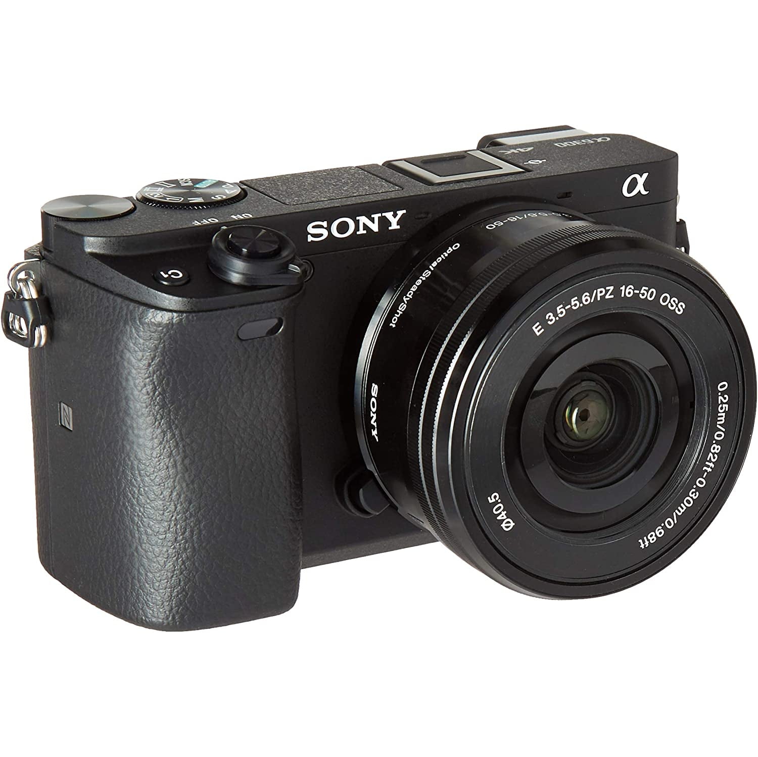 Refurbished - Sony Alpha a6300 Mirrorless Camera Interchangeable Lens Digital Camera with 16-50mm Power Zoom Lens - E Mount Compatible