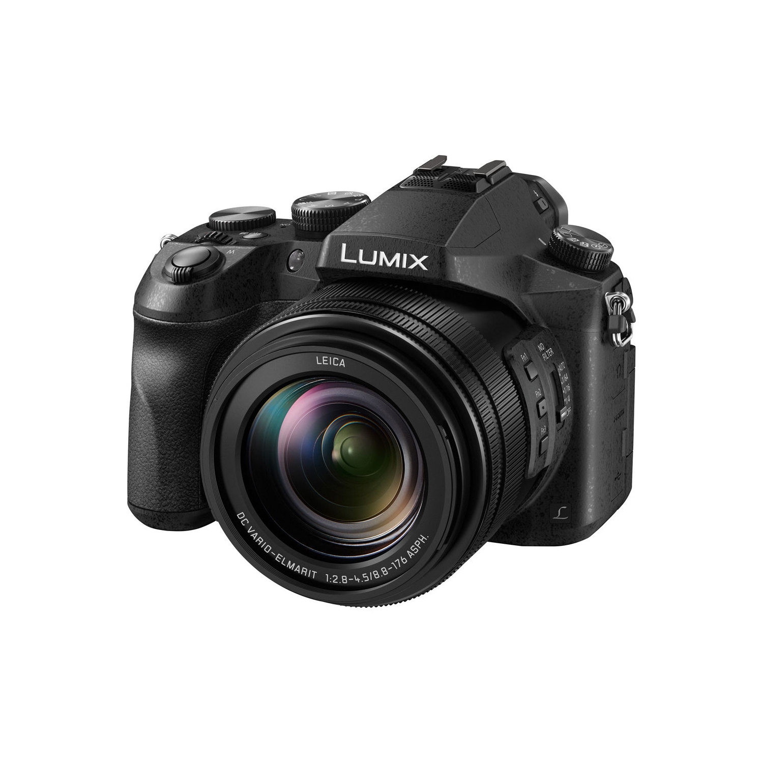 Panasonic Lumix DMC-FZ2500 Camera - Battery(2) - Charger - 128GB - Tri+Monopod