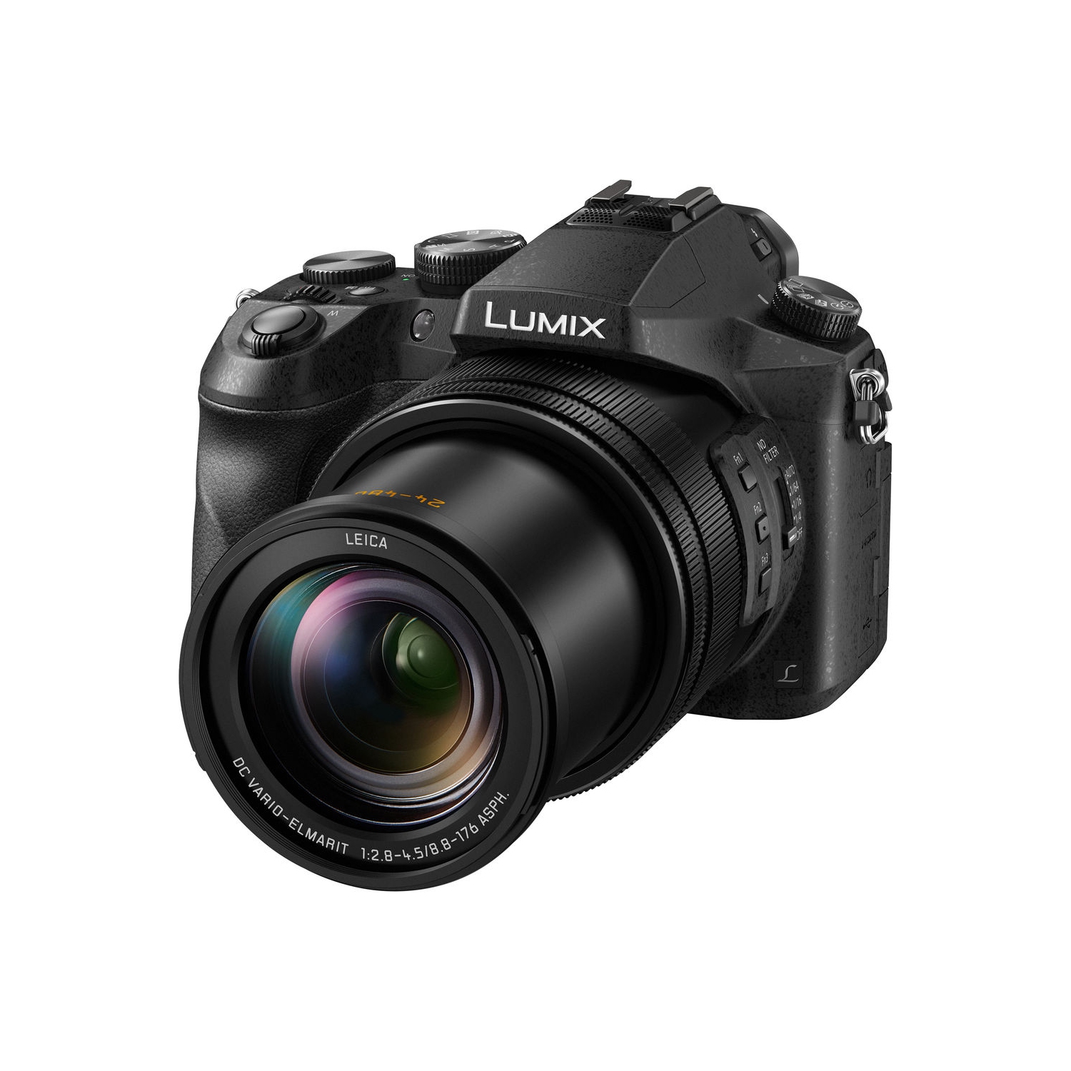 Panasonic Lumix DMC-FZ2500 Camera - Battery(2) - Charger - 128GB - Tri+Monopod