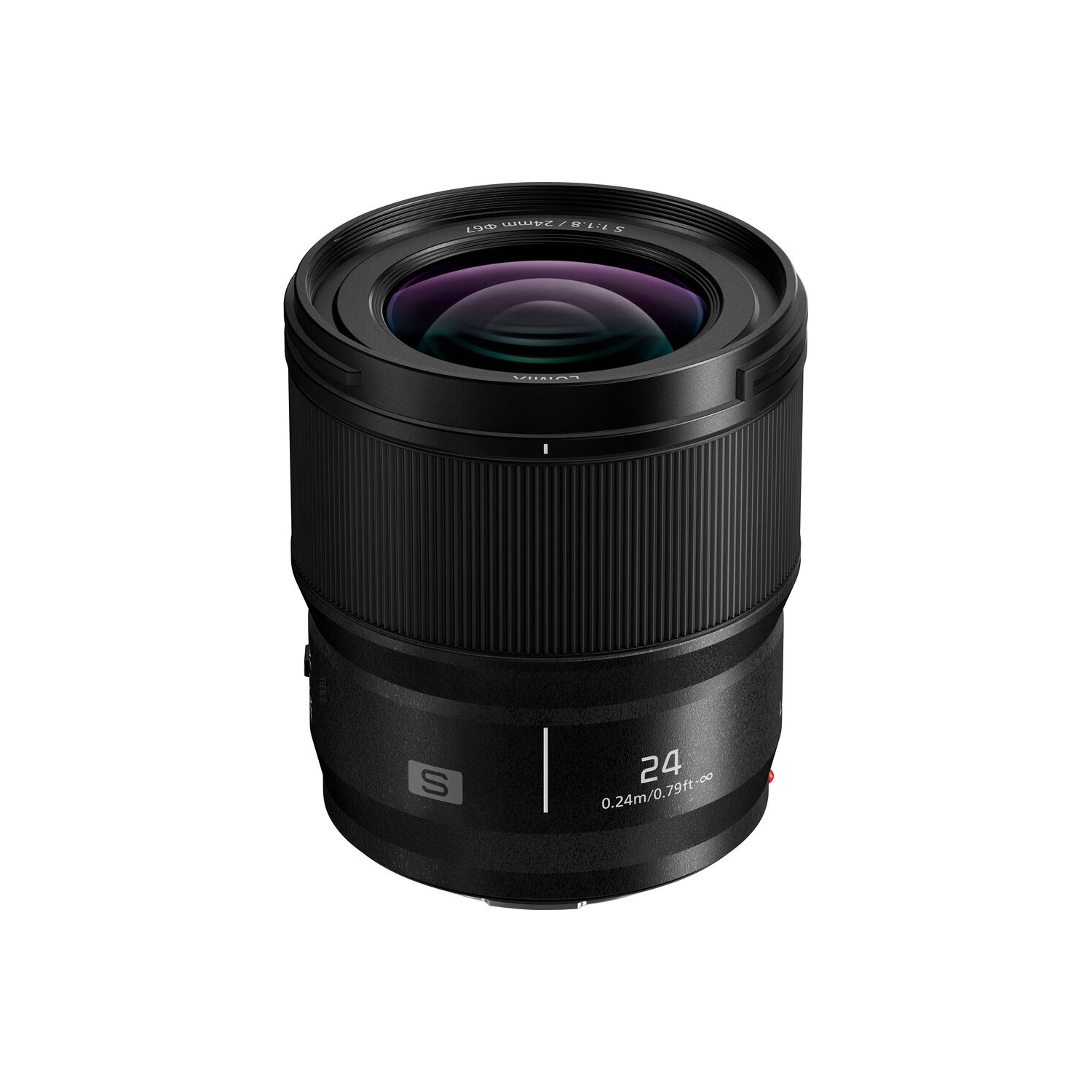Panasonic LUMIX S Series Camera Lens, 24mm F1.8 L-Mountt Interchangeable Lens for Mirrorless Full Frame Digital Cameras, S-S24