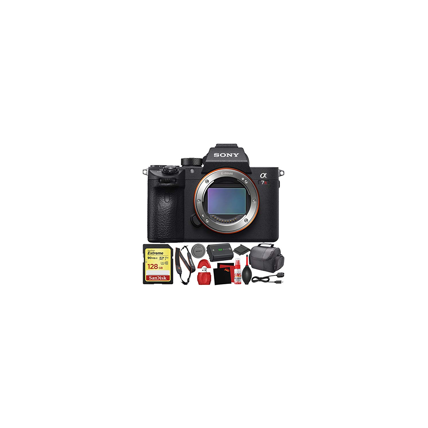 Open Box - Sony Alpha a7R III Mirrorless Digital Camera + Base Kit with Accessories
