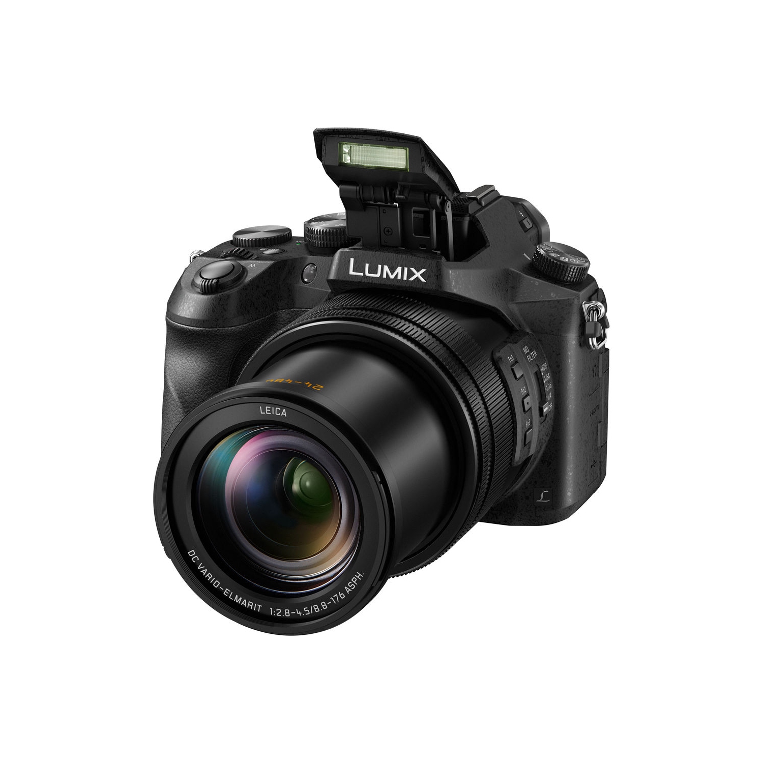 Panasonic Lumix DMC-FZ2500 Digital Camera - 64GB - Memory Card Wallet - Reader - Battery - 72" Tripod - Case