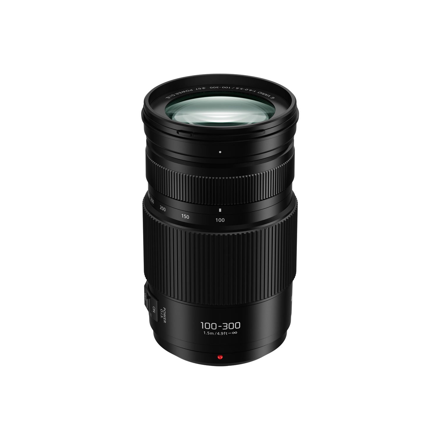 Panasonic Lumix G Vario 100-300mm f/4-5.6 II Power O.I.S. Lens for Micro Four Thirds Mount + Accessories (International