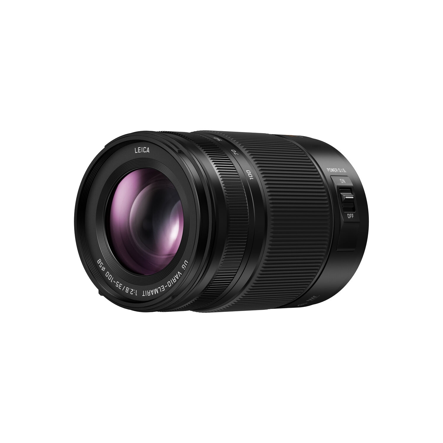 Objectif micro quatre tiers LUMIX de Panasonic, Leica DG Vario-ELMARIT 35-100&nbsp;mm/F2,8/Power O.I.S. - H-ES35100