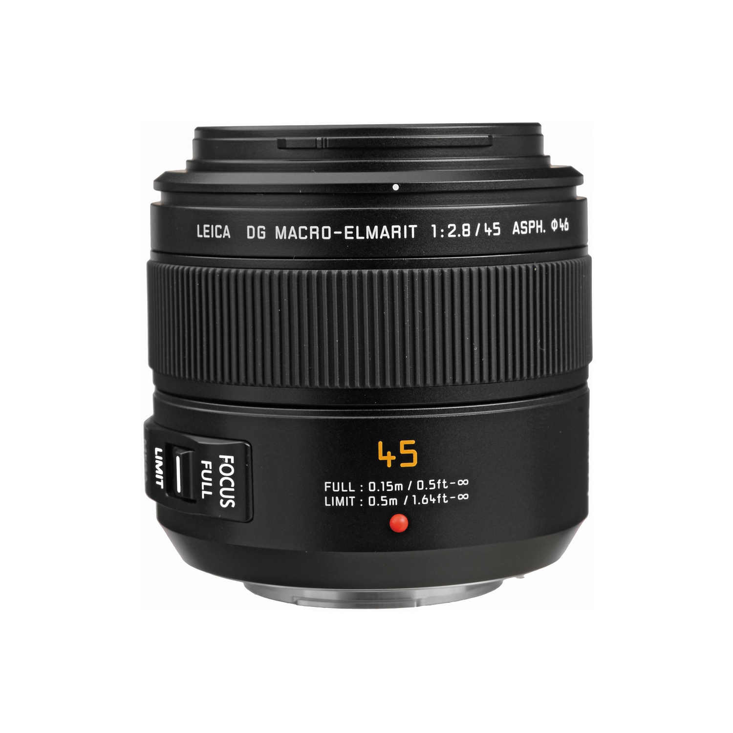 Panasonic Leica DG Macro-Elmarit 45mm f/2.8 ASPH. MEGA O.I.S. Lens with: Sandisk 32GB SD Card, 3PC Filter Kit + More