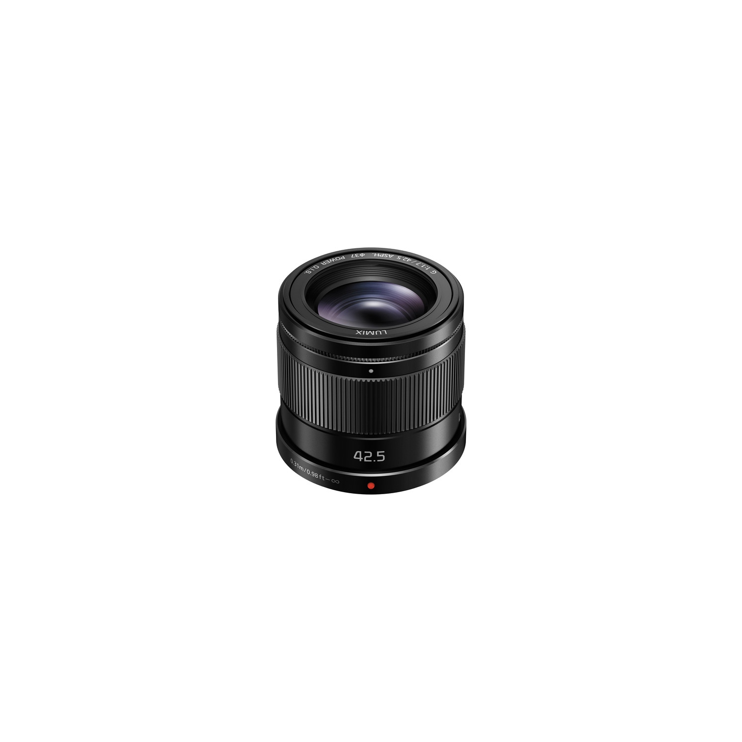Panasonic Lumix G 42.5mm f/1.7 ASPH. POWER O.I.S. Lens with: 3PC Filter Kit + Deluxe Cleaning Kit + More