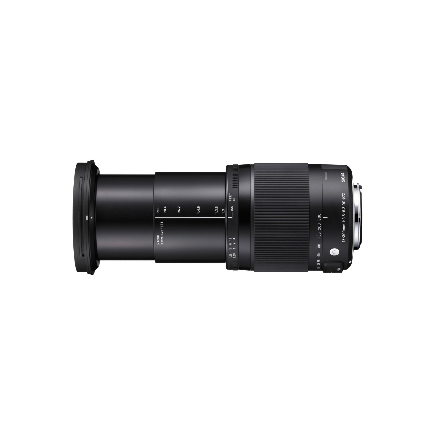 Sigma 18-300mm f/3.5-6.3 DC Macro OS HSM Contemporary Lens for Nikon F + 64GB SD Card Bundle