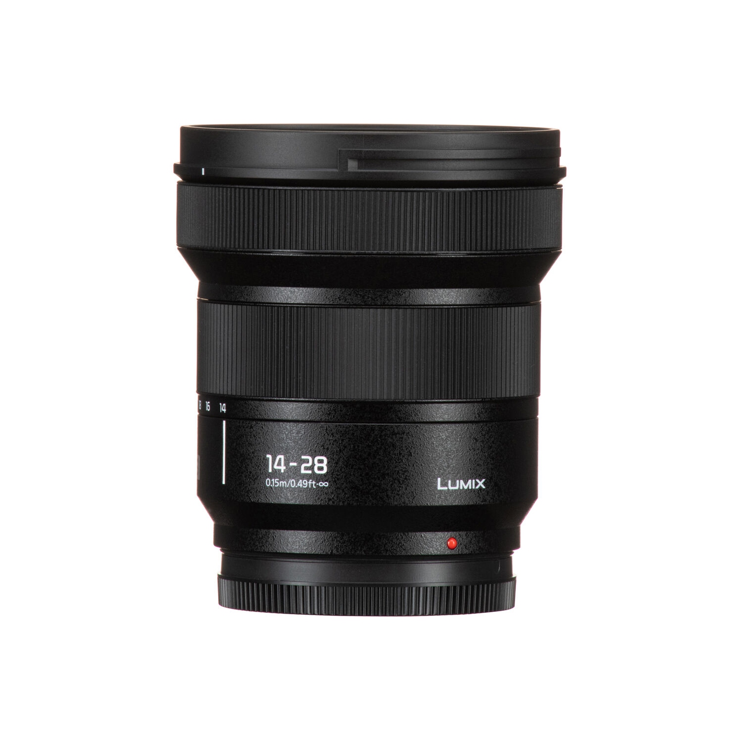 Objectif LUMIX série S de Panasonic, objectif zoom ultra grand-angle 14-28 mm F4-5,6 avec capacité macro, S-R1428