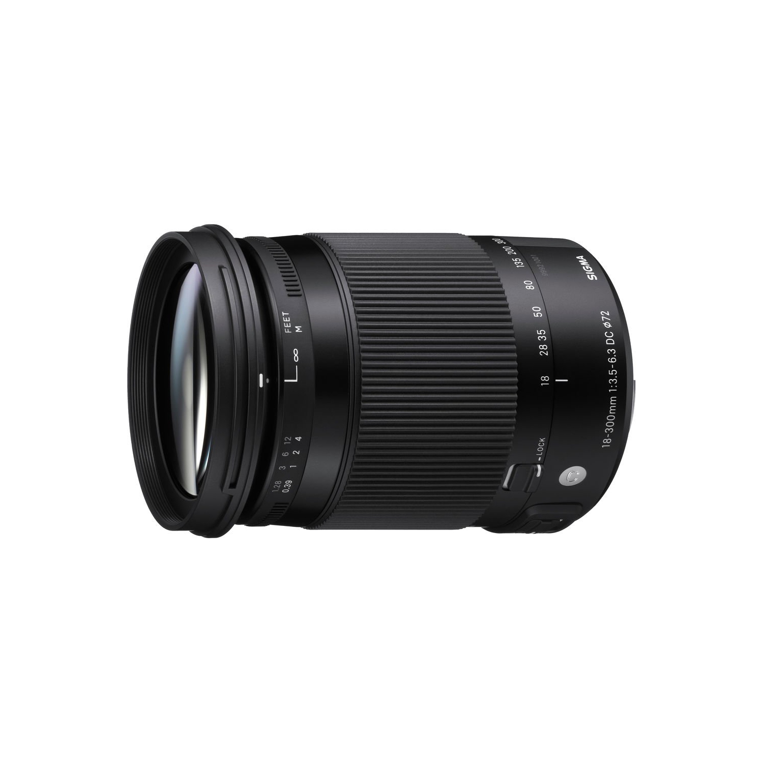 Sigma 18-300mm f/3.5-6.3 DC Macro OS HSM Contemporary Lens for Nikon F with FLD Filter, CPL Filter, UV Filter -