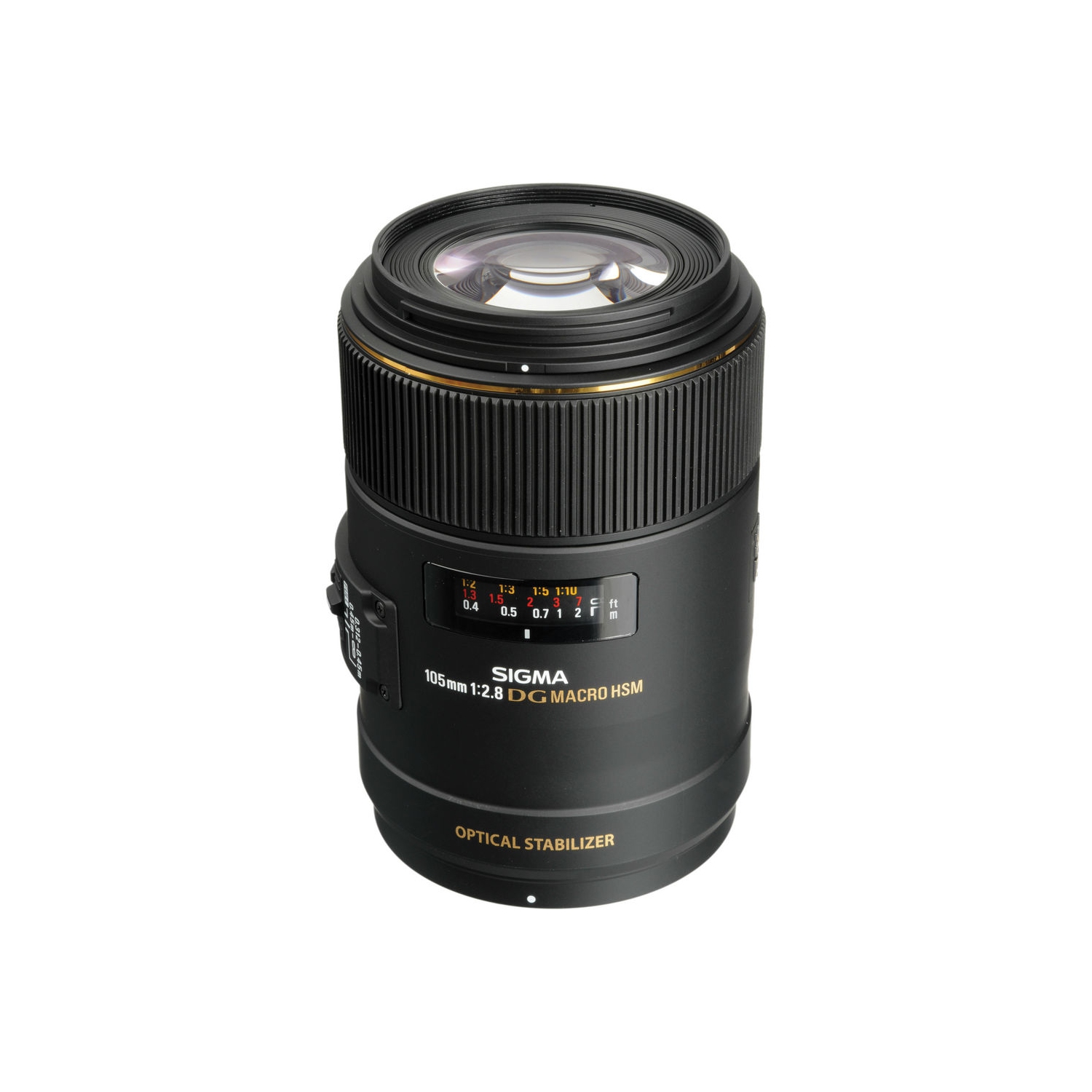 Sigma 105mm f/2.8 EX DG OS HSM Macro Lens for Nikon F with Advance Bundle: Backpack + Sandisk 64gb SD+ More