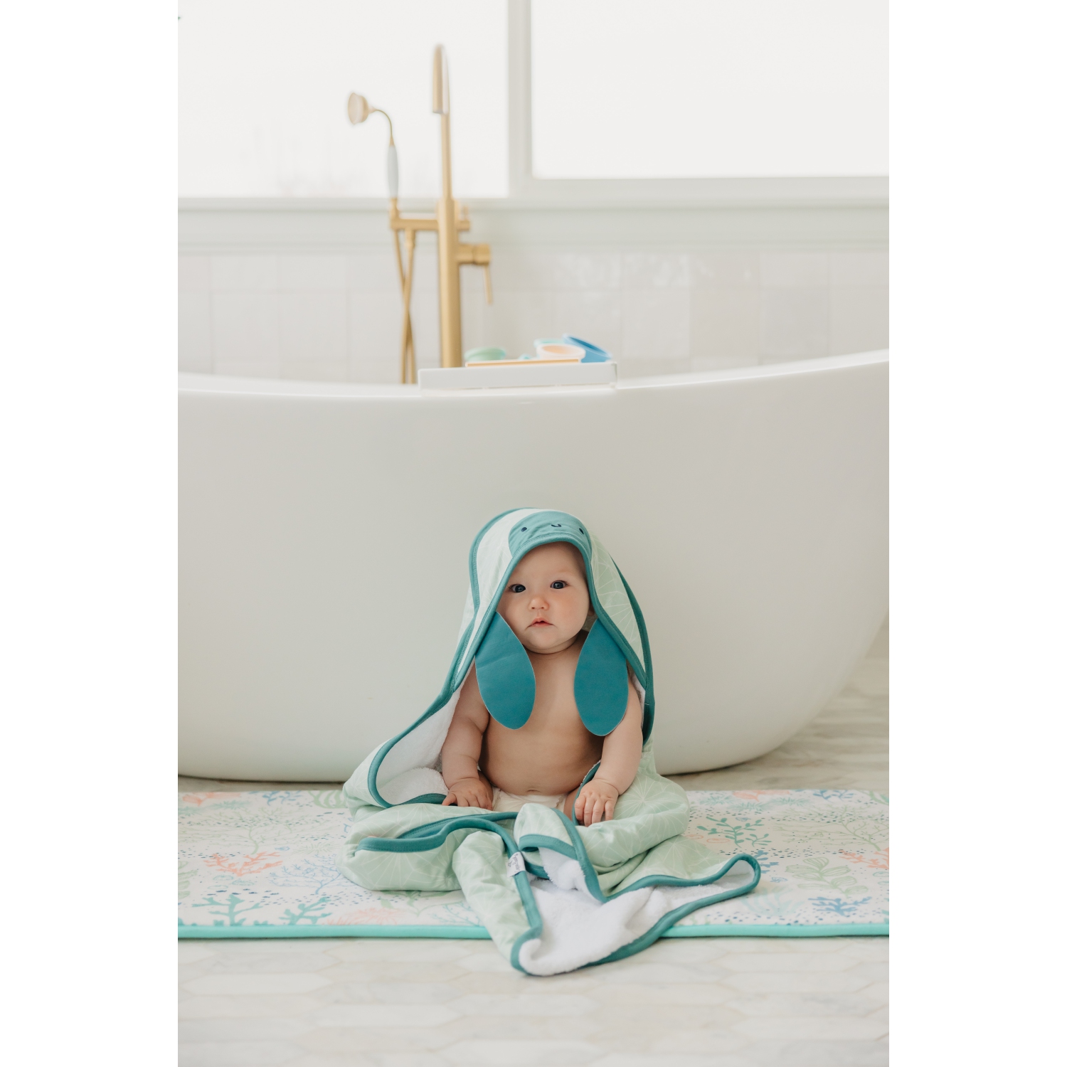 Serviette à capuchon avec personnage Wade