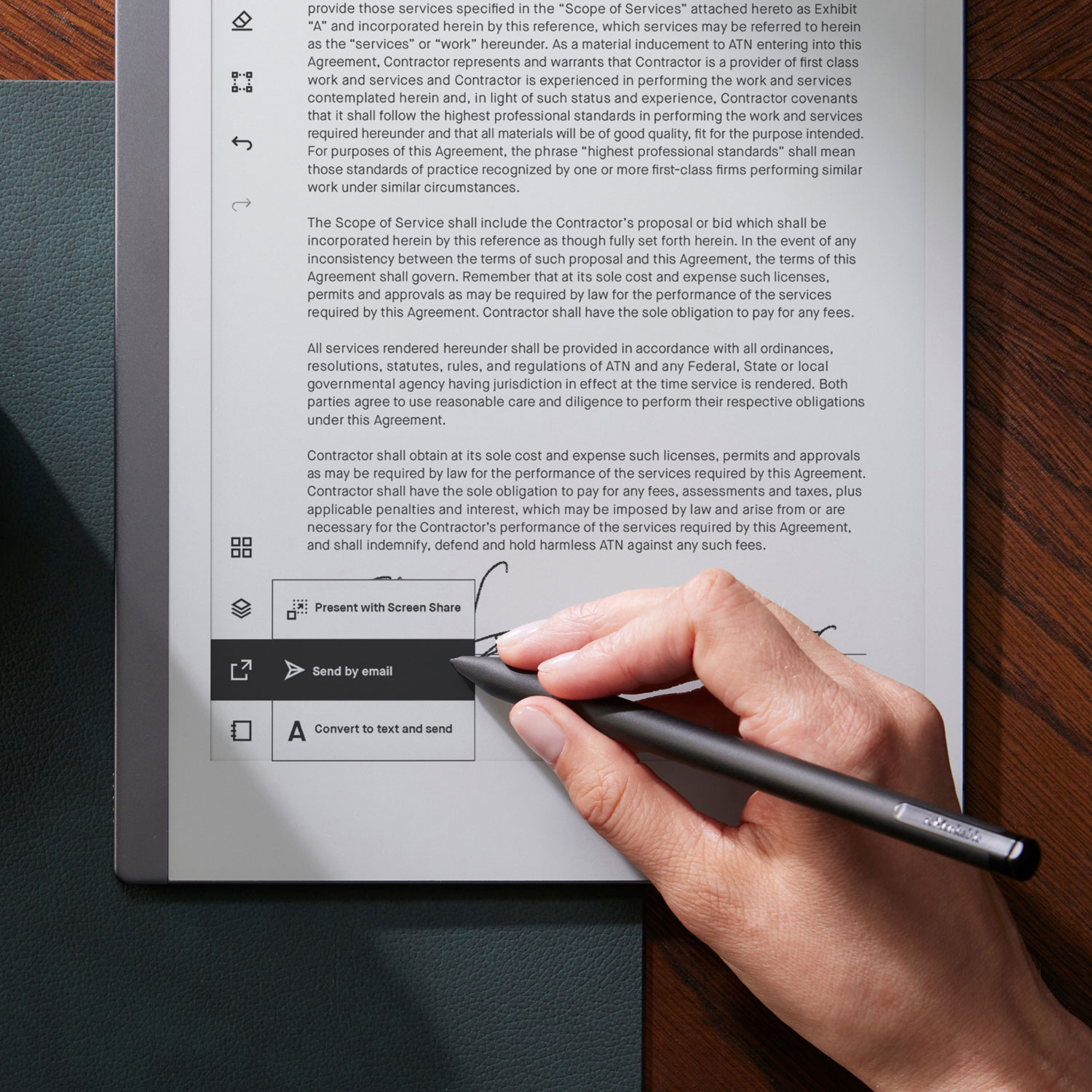 reMarkable 2 10.3" 8GB Paper Tablet with Marker Plus Pen - Black