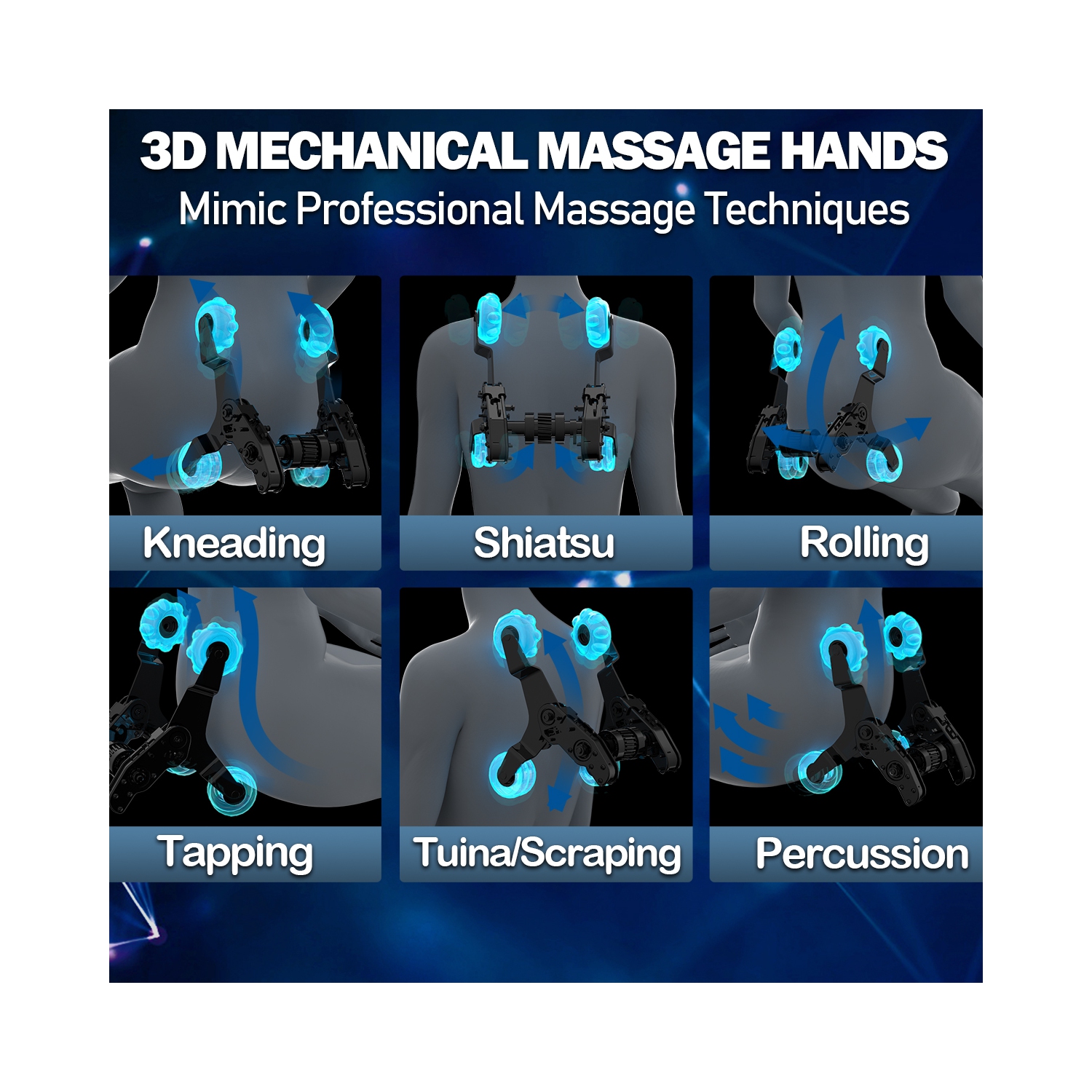 KoziSense 2025 Massage Chair Full Body, Zero Gravity SL-Track Shiatsu Massage Recliner Chair with Heat, AI Control, Body Scan and Calfrest Extension