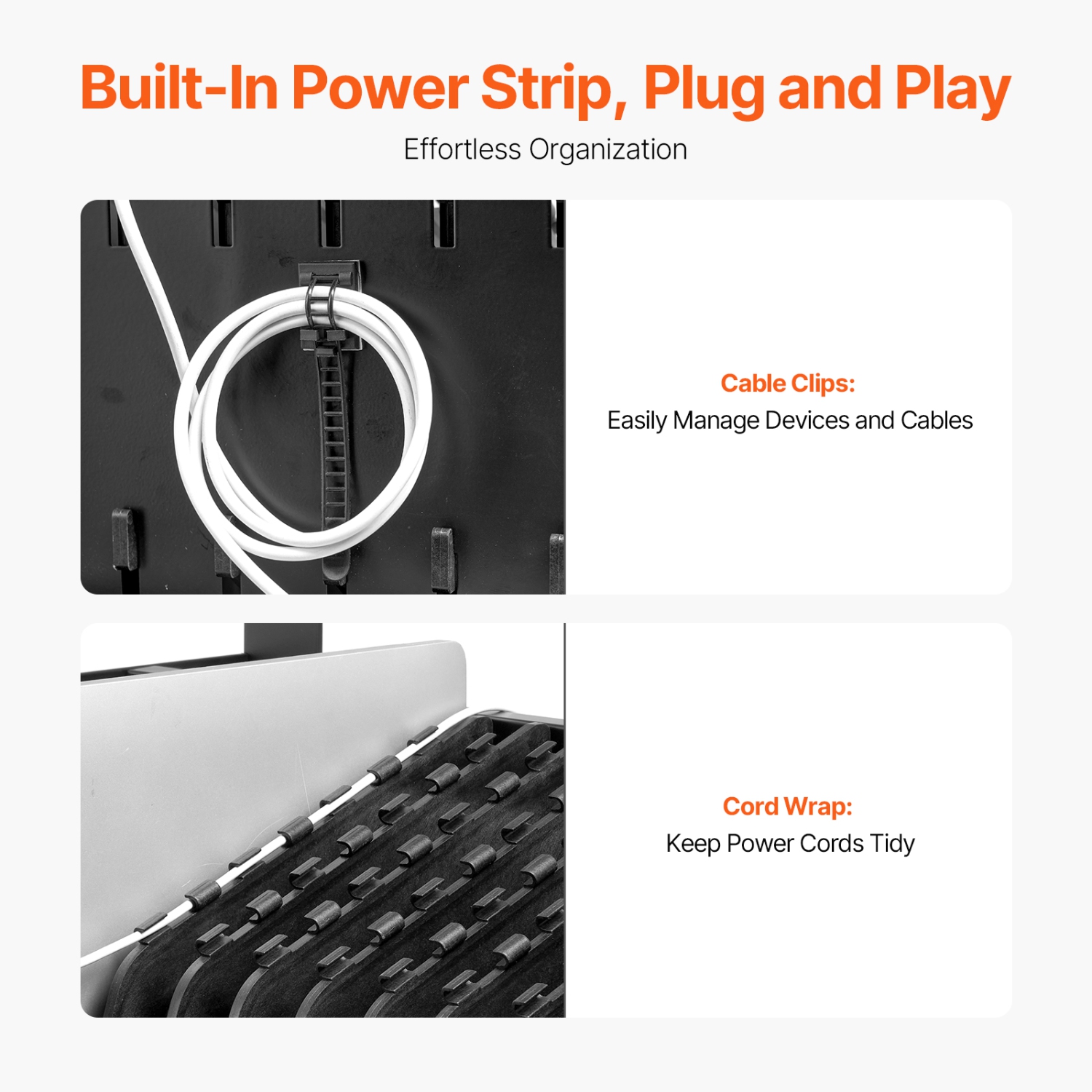 VEVOR 32 Device Laptop Cart, Mobile Open Charging Station, Up to 15.6 in Screen Size, Office and Classroom Mobile Charging Cart, for Chromebook,