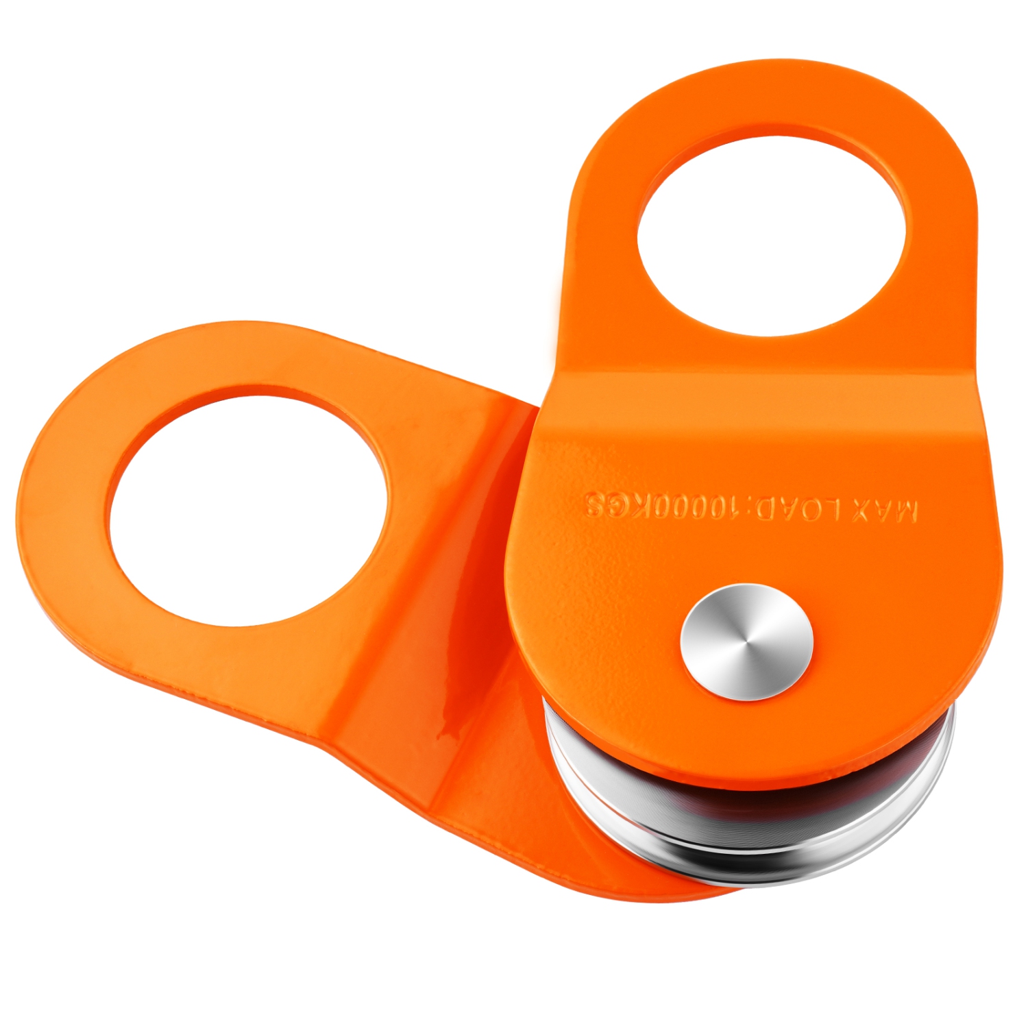 VEVOR 10 T Winch Snatch Block, 22,000 lbs Capacity Block and Tackle Pulley System, with 0.4"-0.55" Rope, Winch Hook Accessories, Heavy Duty Accessory